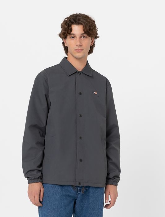 Giacca Oakport Coach con Logo / Grigio - Ideal Moda
