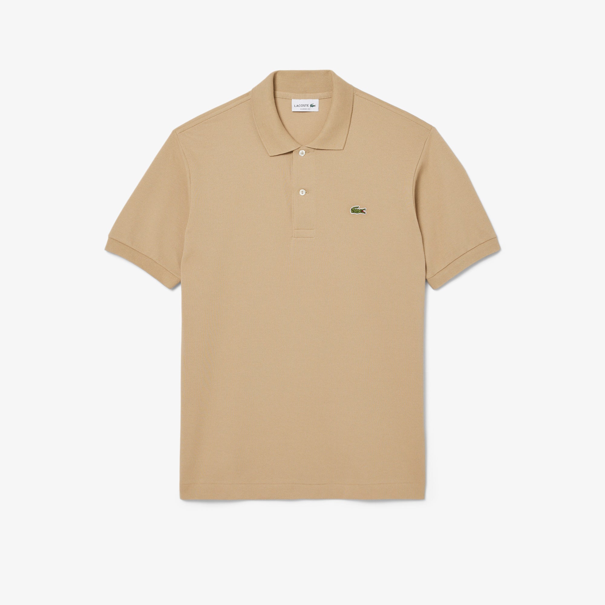 Polo 12.12 con Logo Lacoste / Beige - Ideal Moda