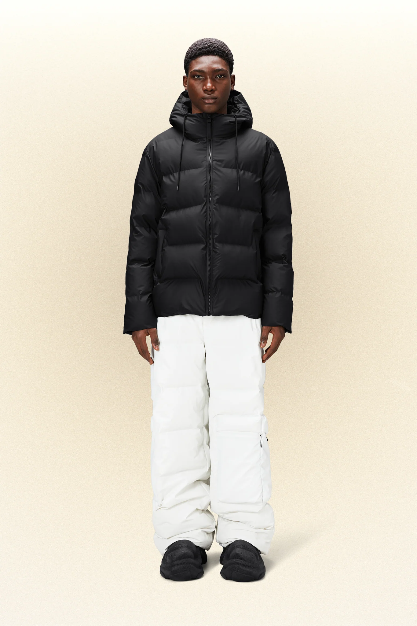 Giubbino Alta Puffer / Nero - Ideal Moda