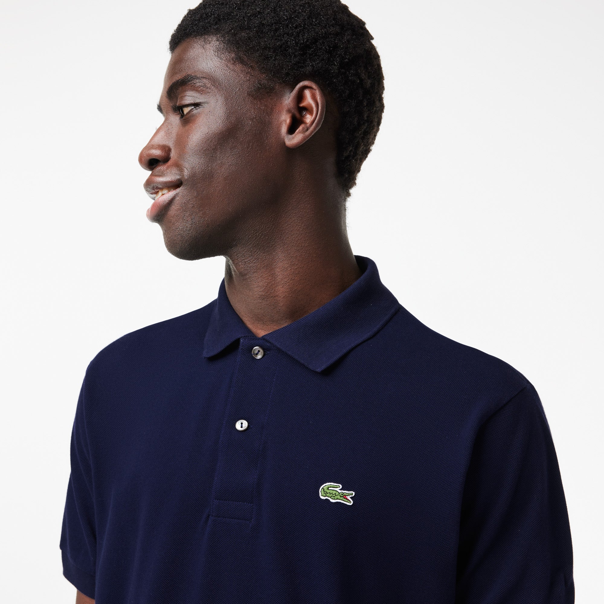 Polo 12.12 con Logo Lacoste / Blu - Ideal Moda