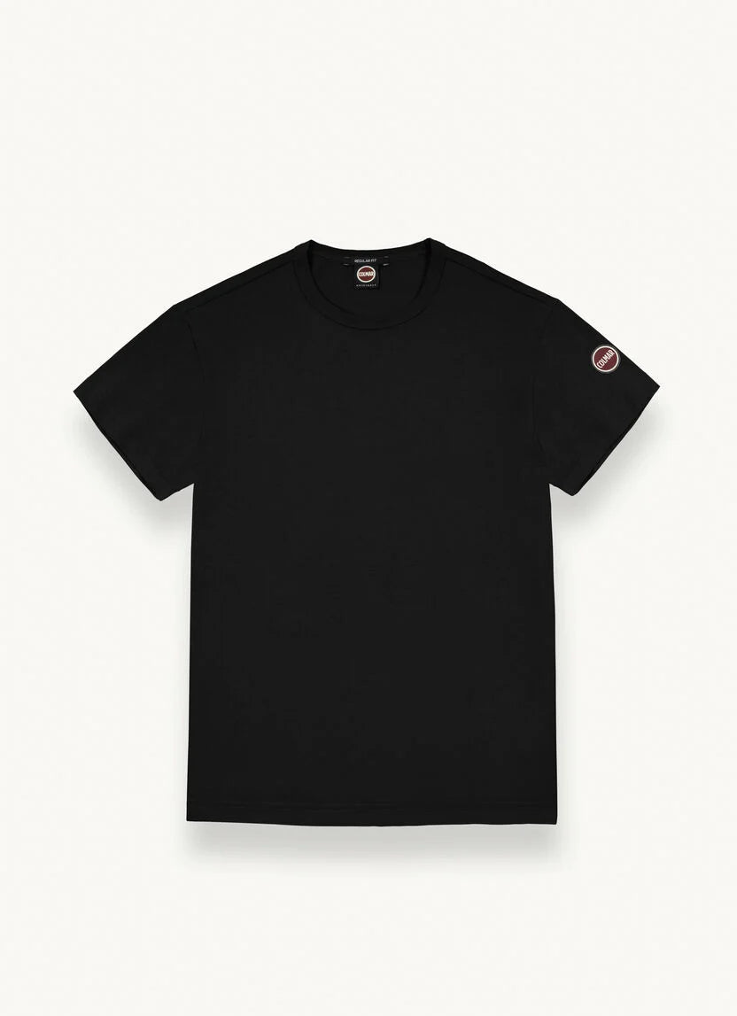 T-Shirt in Morbido Jersey / Nero - Ideal Moda