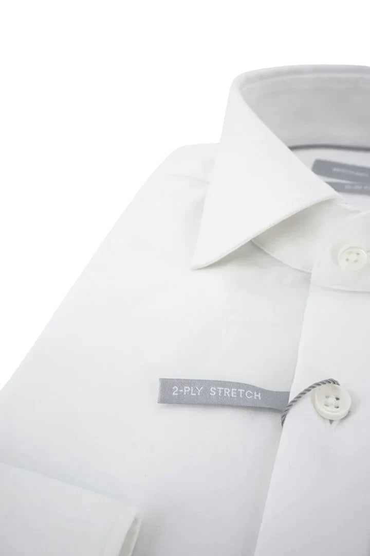 Camicia in Cotone Slim Fit / Bianco - Ideal Moda