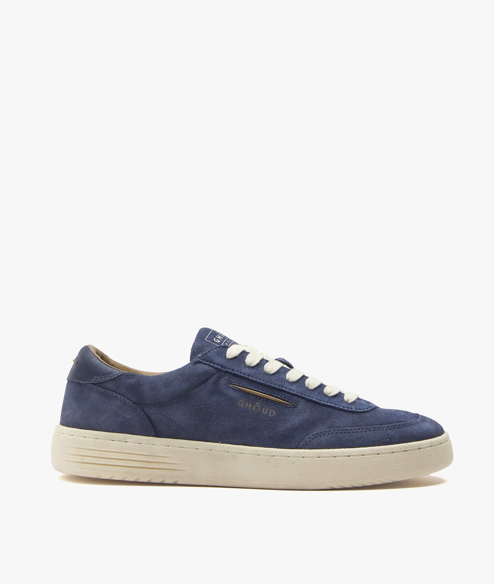 Sneaker in Pelle Lido Low / Blu - Ideal Moda