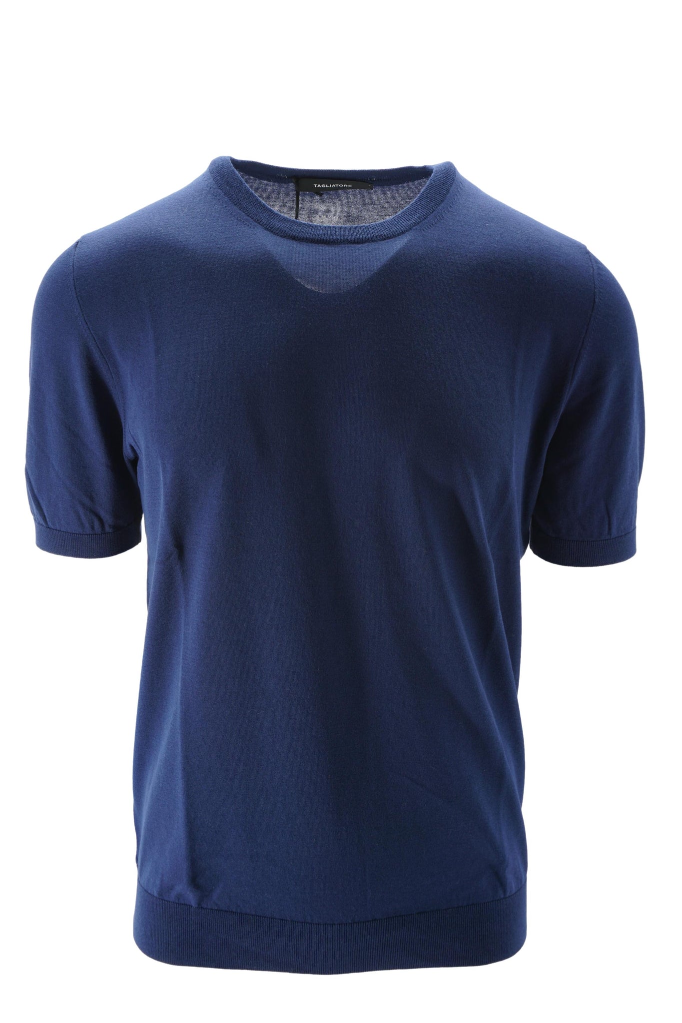 T-Shirt Josh in Cotone / Bluette - Ideal Moda