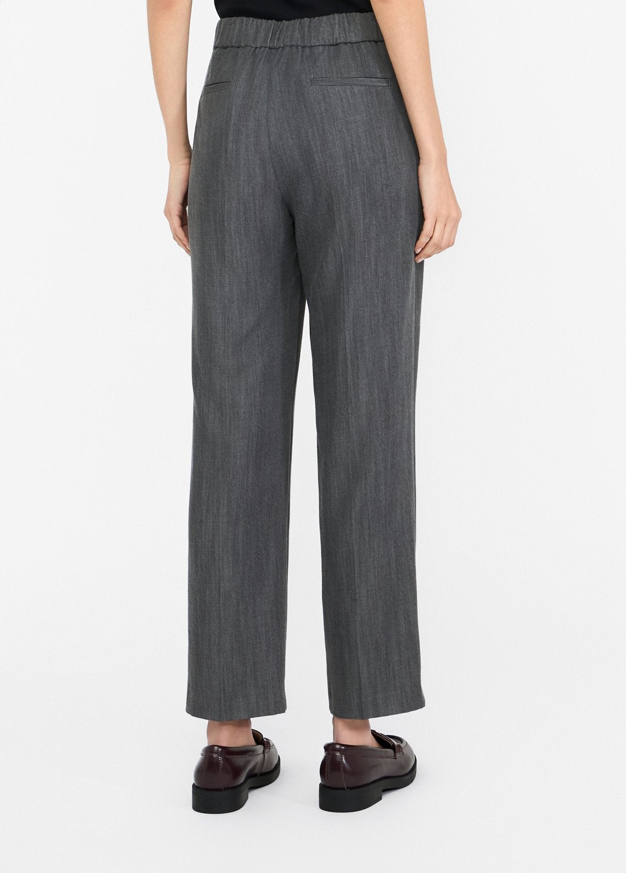 Pantalone Denim Straight / Grigio
