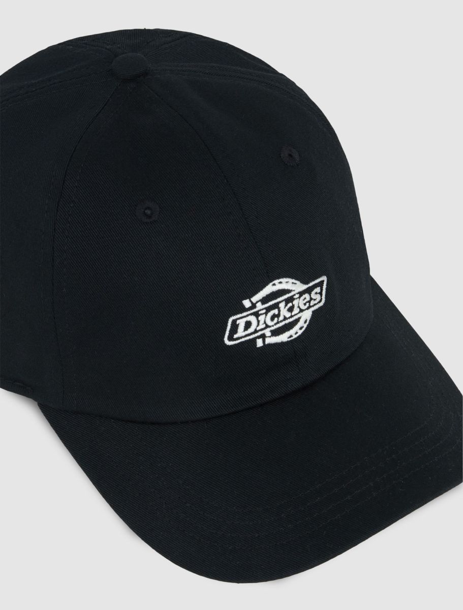 Cappellino con Logo Frontale / Nero - Ideal Moda