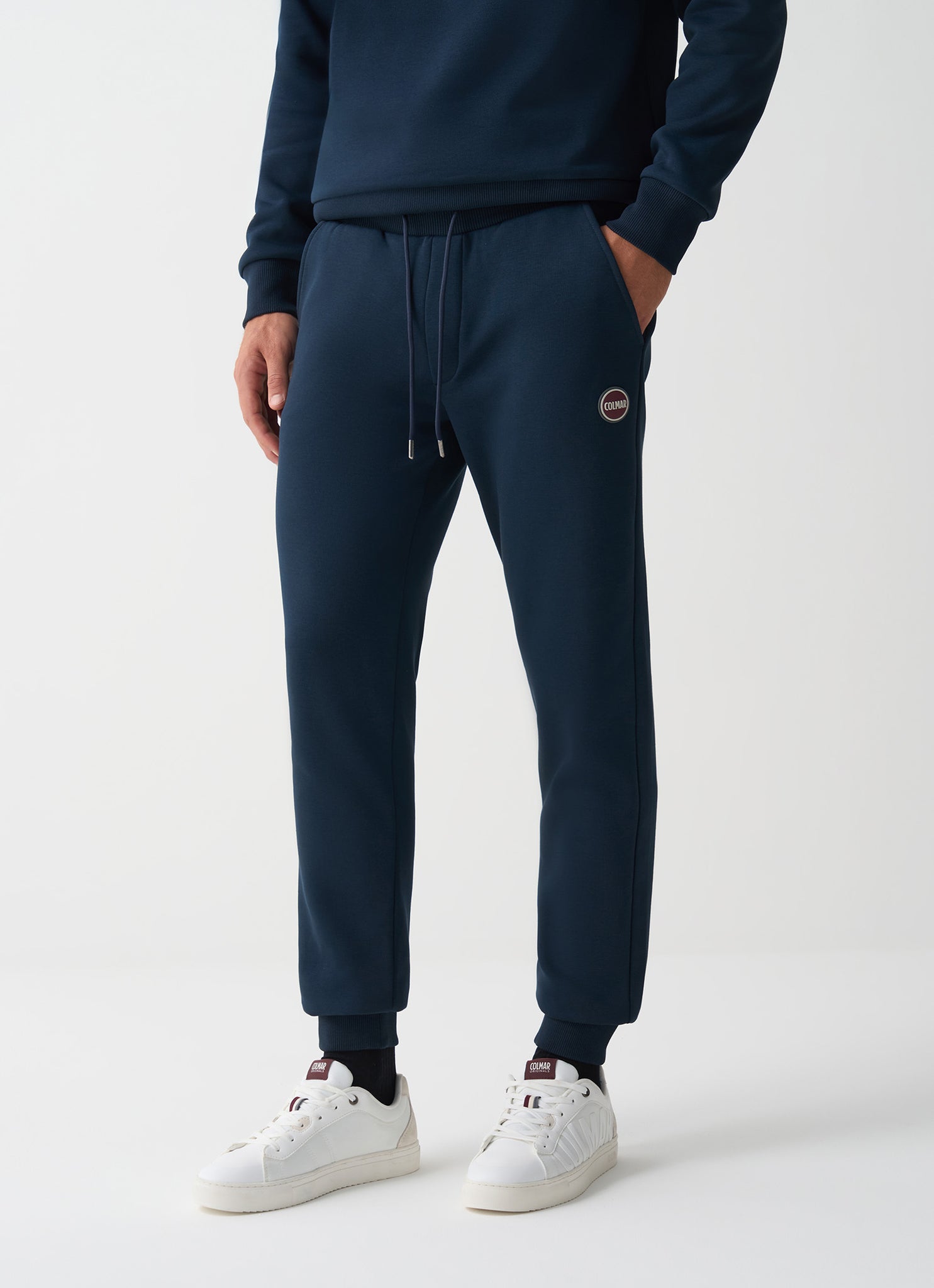 Pantalone in Felpa con Logo / Blu
