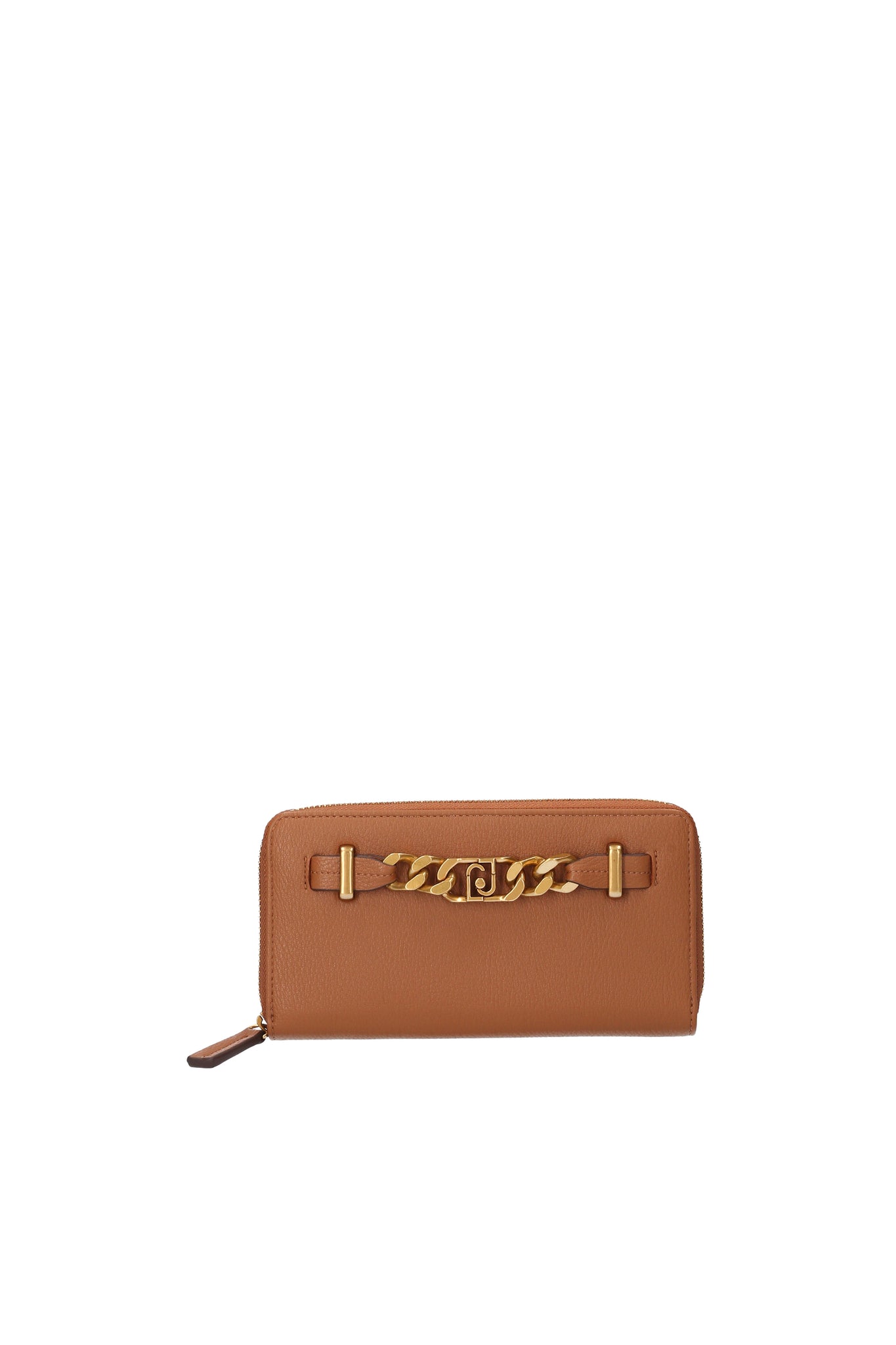 Portafoglio con Catena Gioiello / Cuoio - Ideal Moda