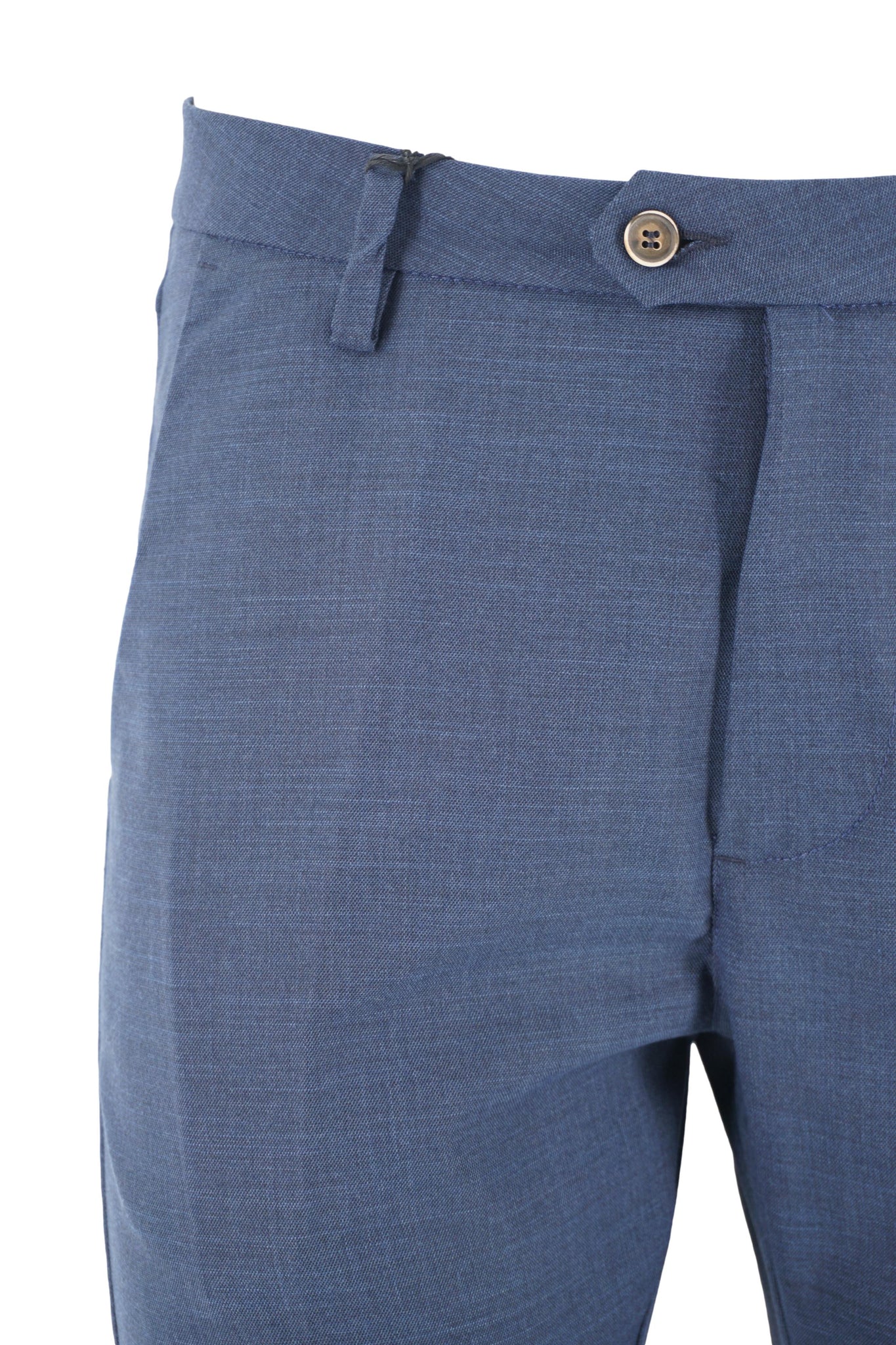 Pantalone Effetto Lana Montecarlo / Blu - Ideal Moda
