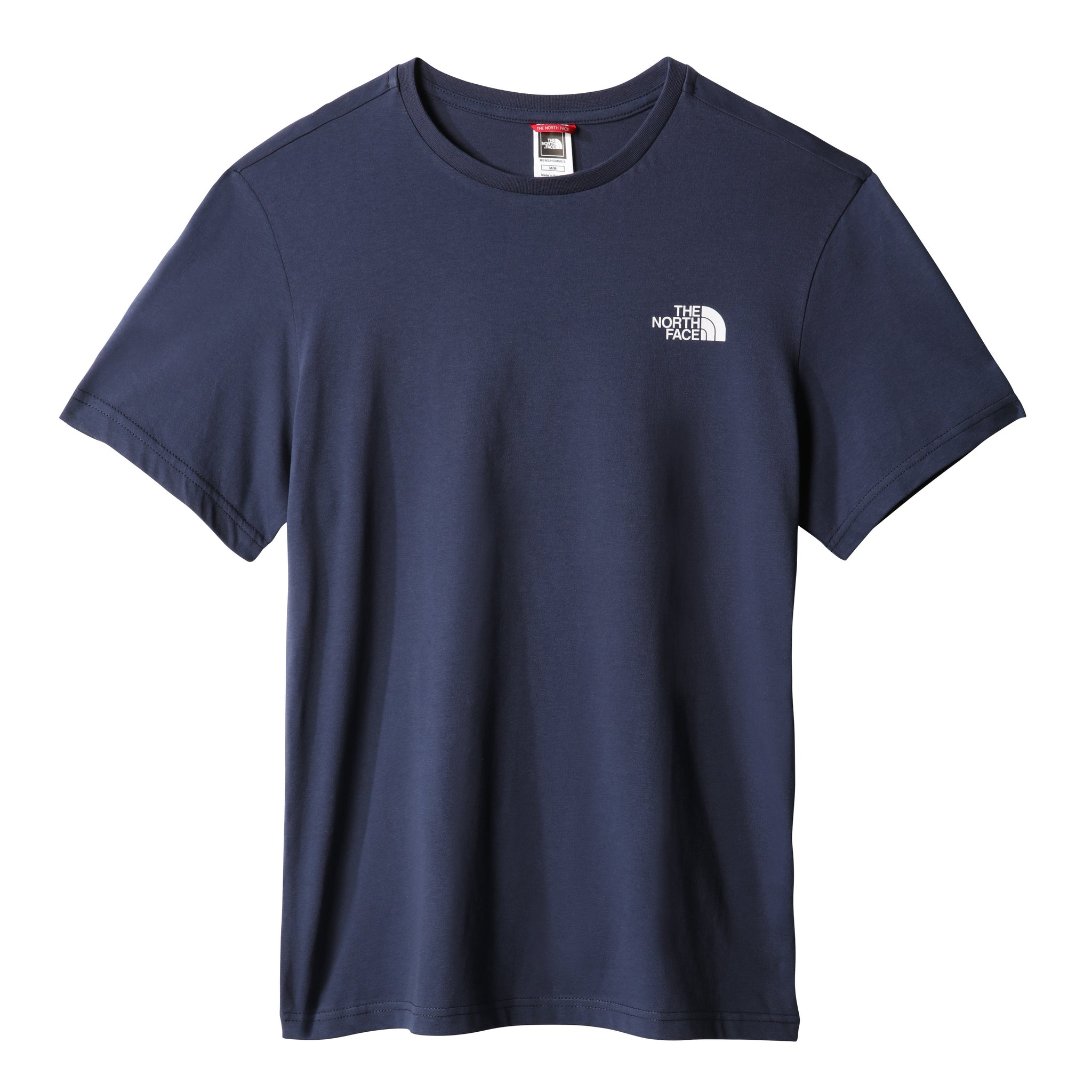 T-Shirt Simple Dome con Logo / Blu - Ideal Moda