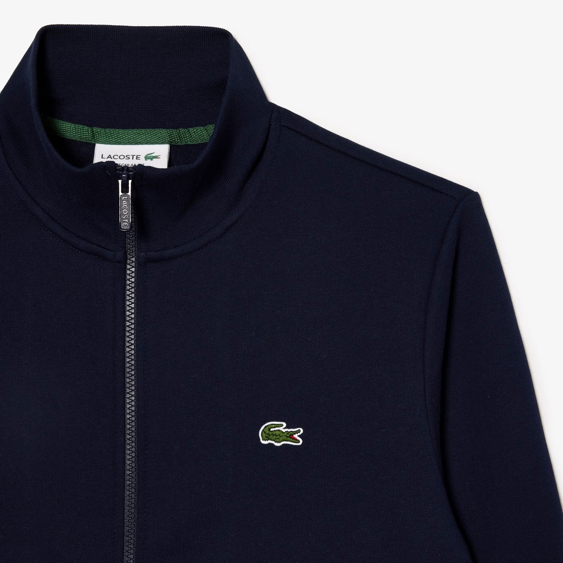 Felpa con Zip e Logo / Blu - Ideal Moda