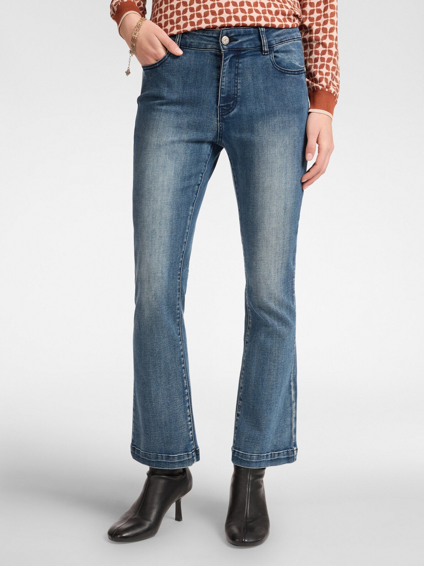 Jeans 5 Tasche Kick Flare / Jeans