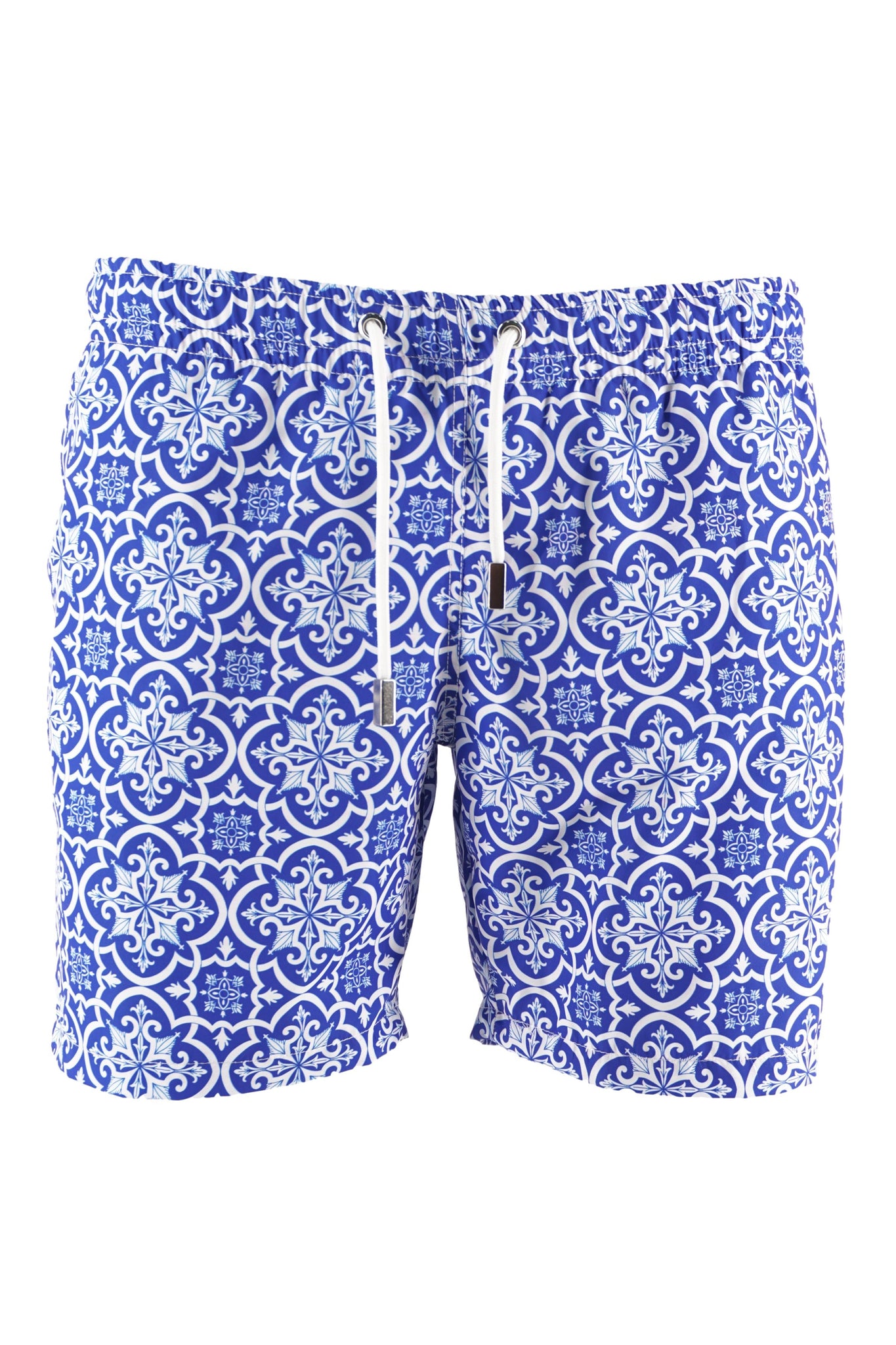 Costume da Mare con Fantasia / Bluette - Ideal Moda