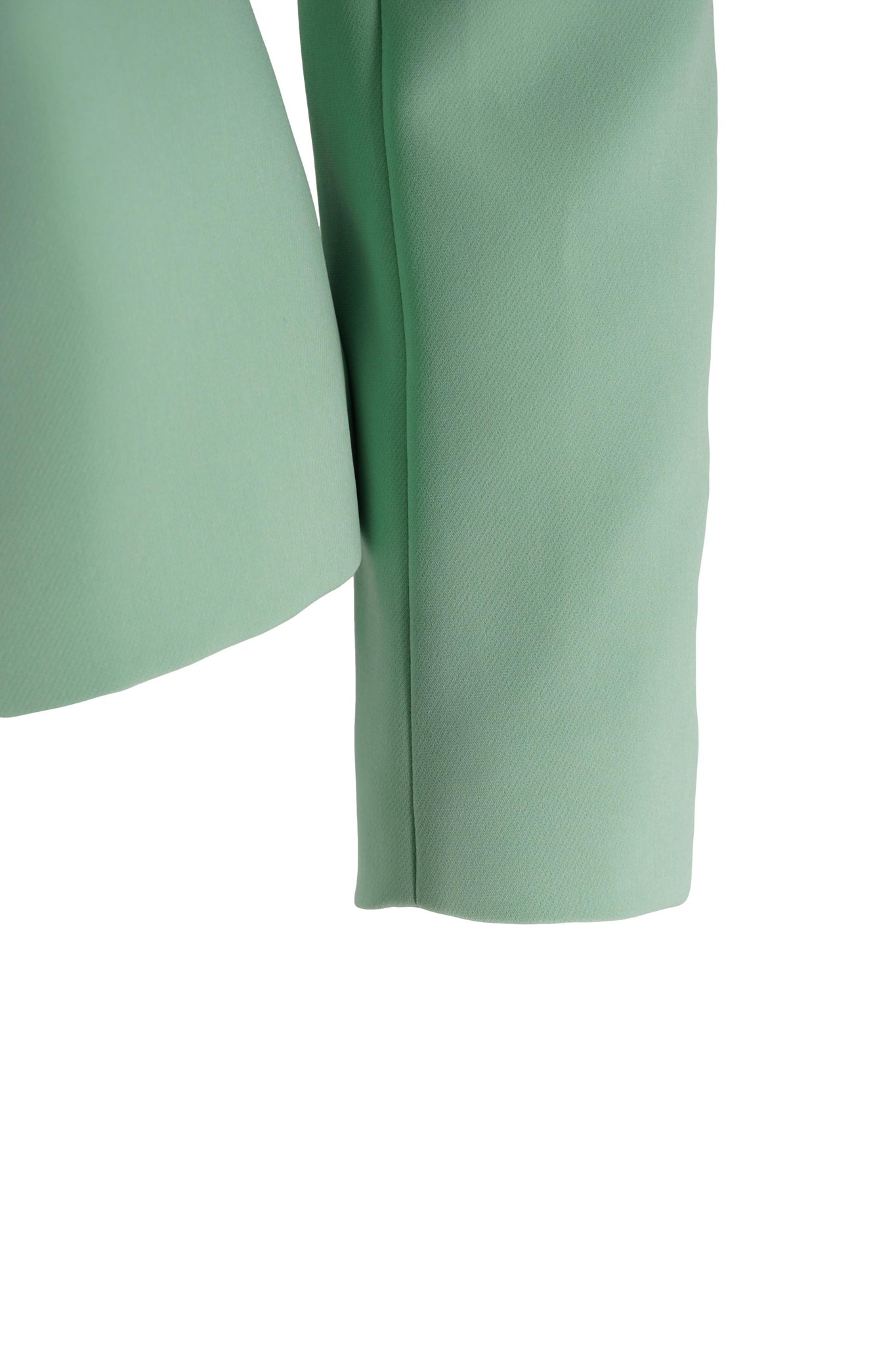 Giacca Elegante con Fibbia in Metallo / Verde - Ideal Moda