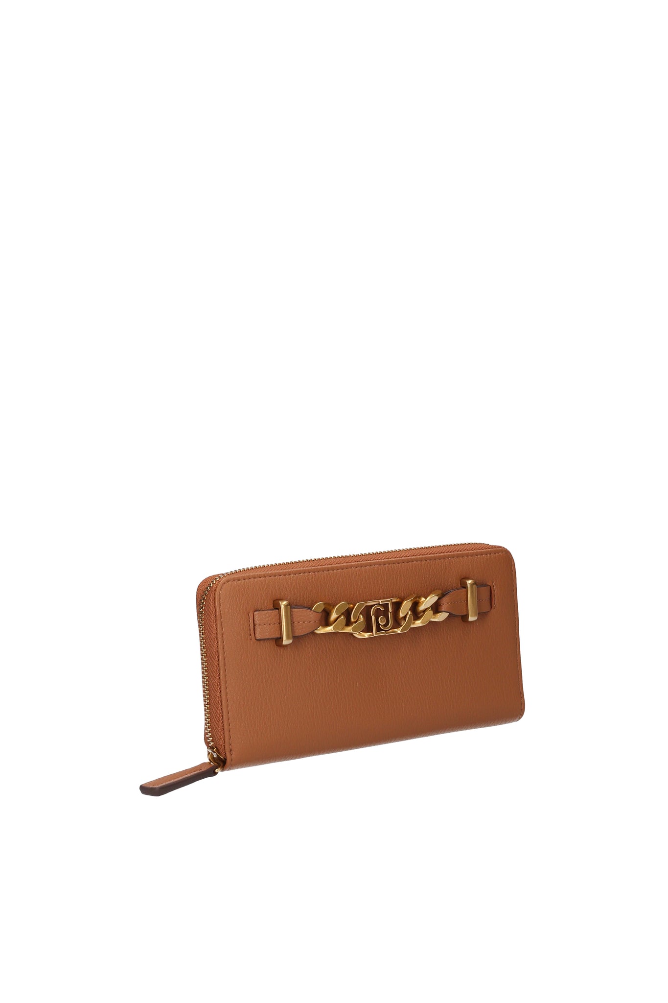 Portafoglio con Catena Gioiello / Cuoio - Ideal Moda