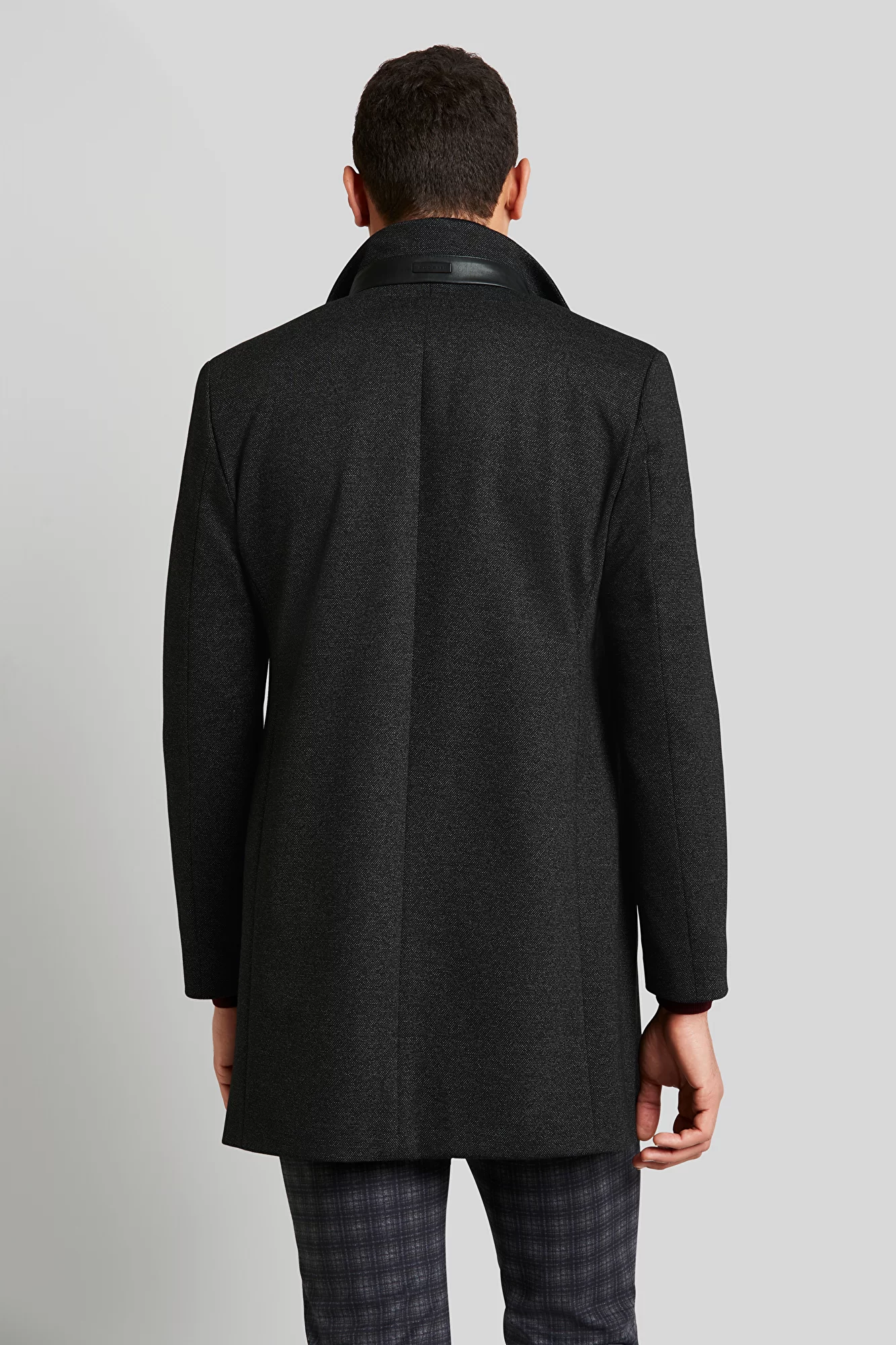 Cappotto con Pettorina / Nero