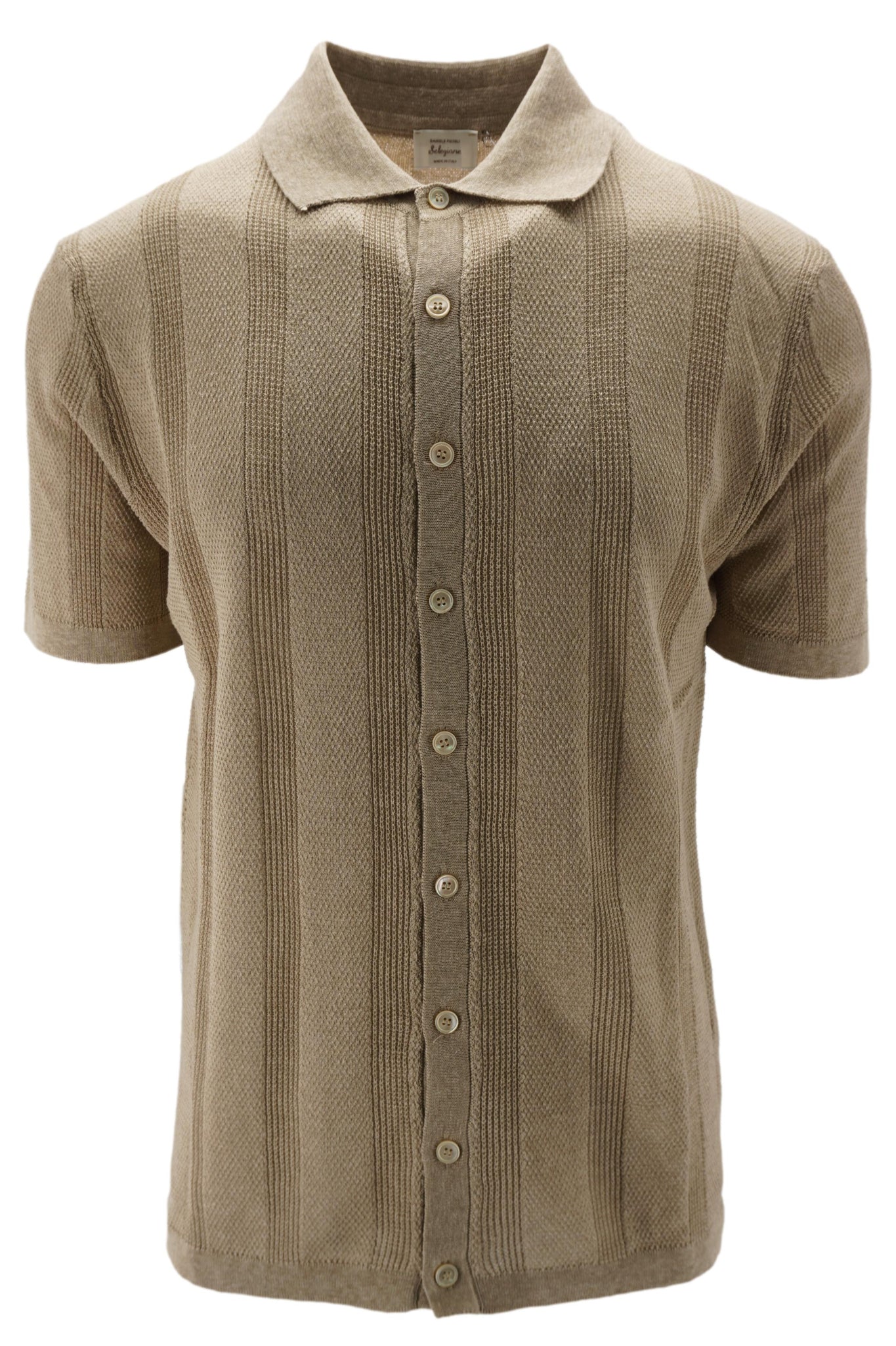 Camicia in Lino e Seta / Beige - Ideal Moda
