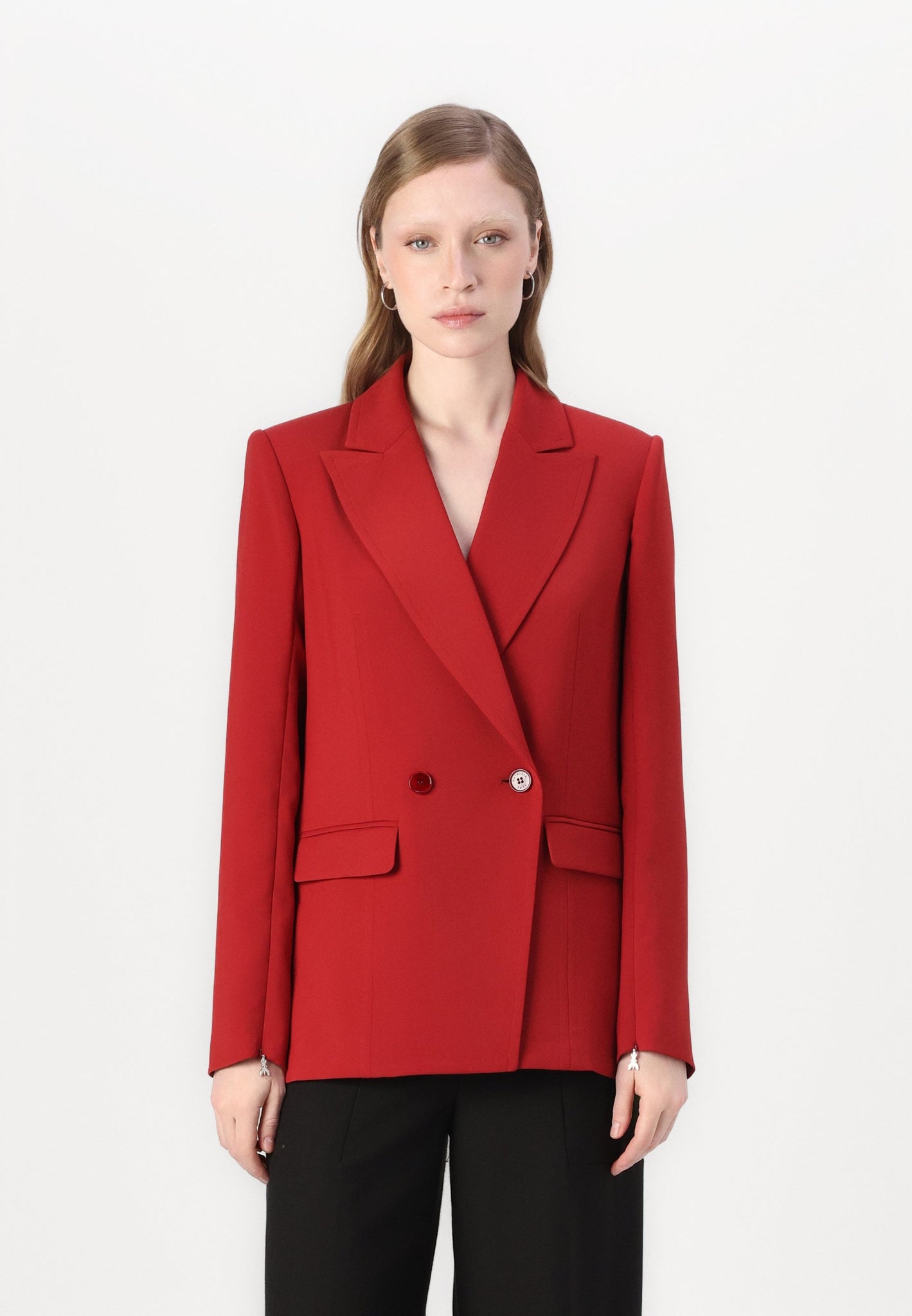Giacca Doppio Petto / Bordeaux - Ideal Moda