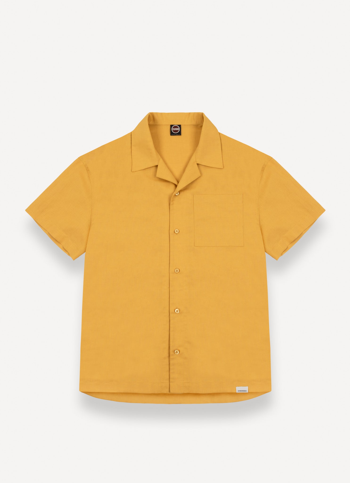 Camicia in Misto Lino / Giallo - Ideal Moda