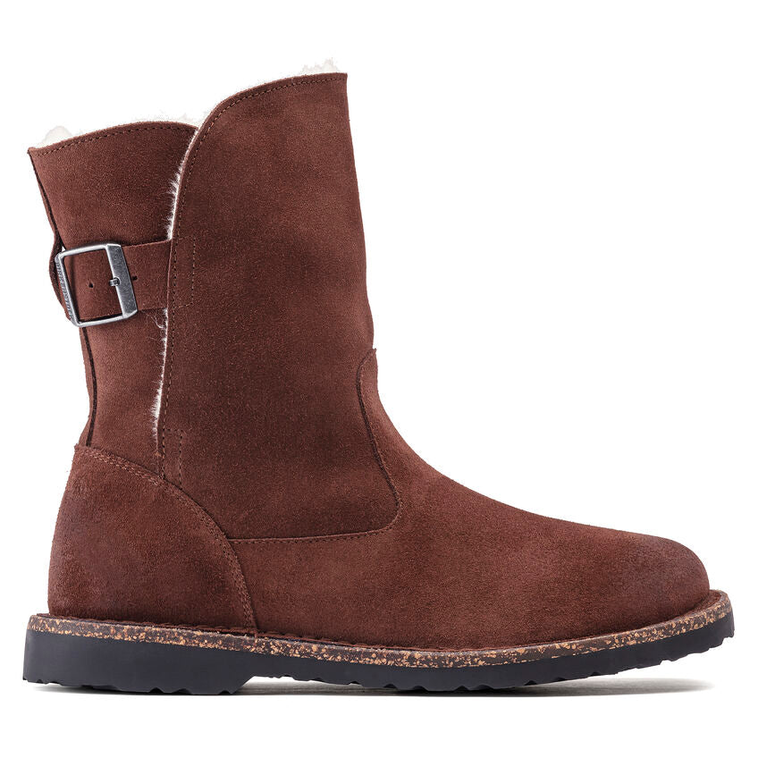 Stivale con Fodera in Pelliccia / Marrone - Ideal Moda