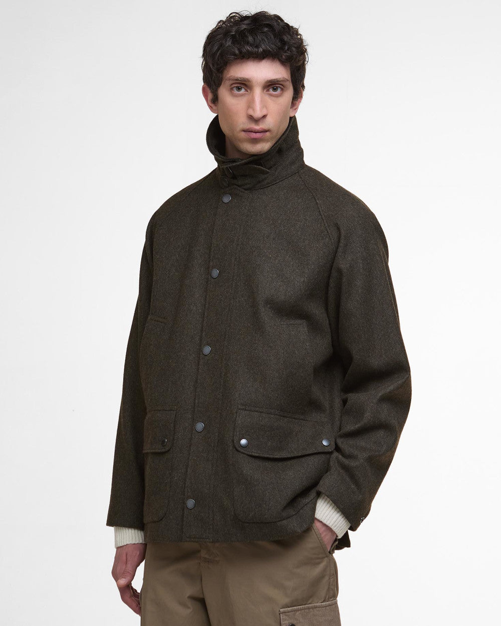Giacca in Lana Modified Bedale / Verde