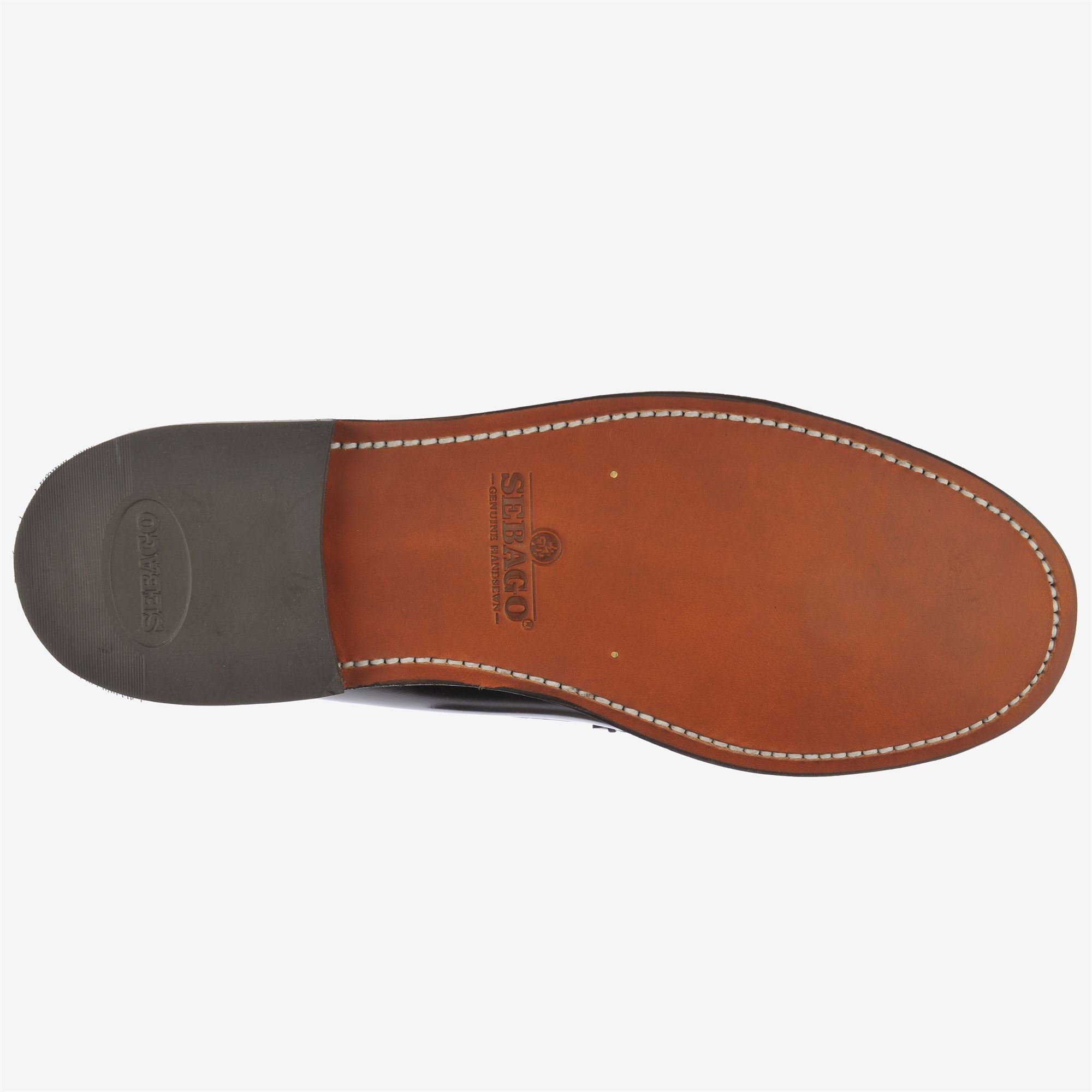 Mocassino Dan in Pelle / Bordeaux