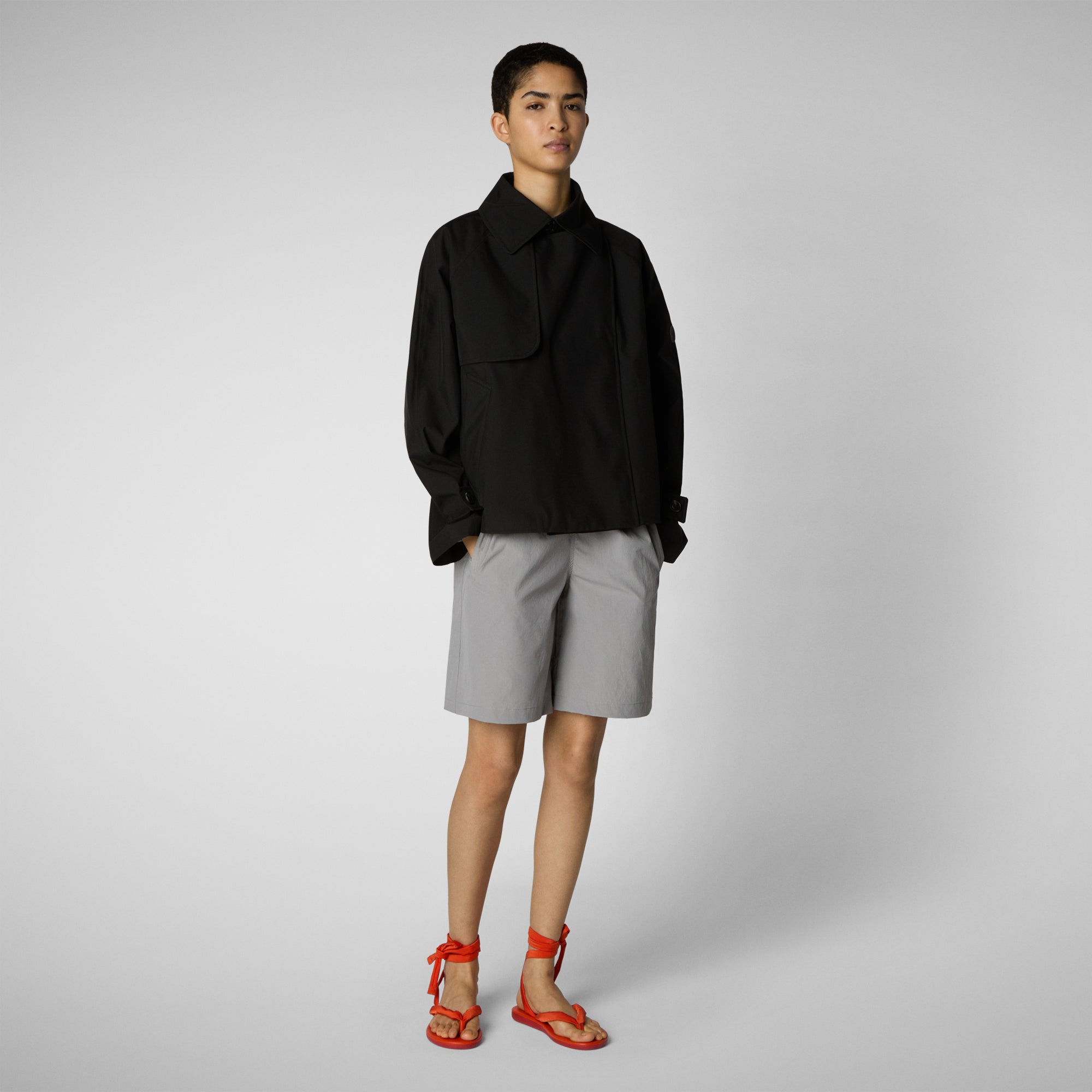 Giubbino Greta Doppiopetto / Nero - Ideal Moda