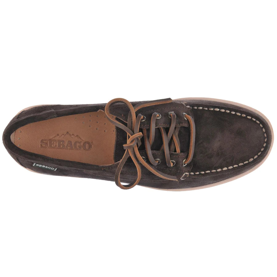Mocassino in Suede / Marrone - Ideal Moda