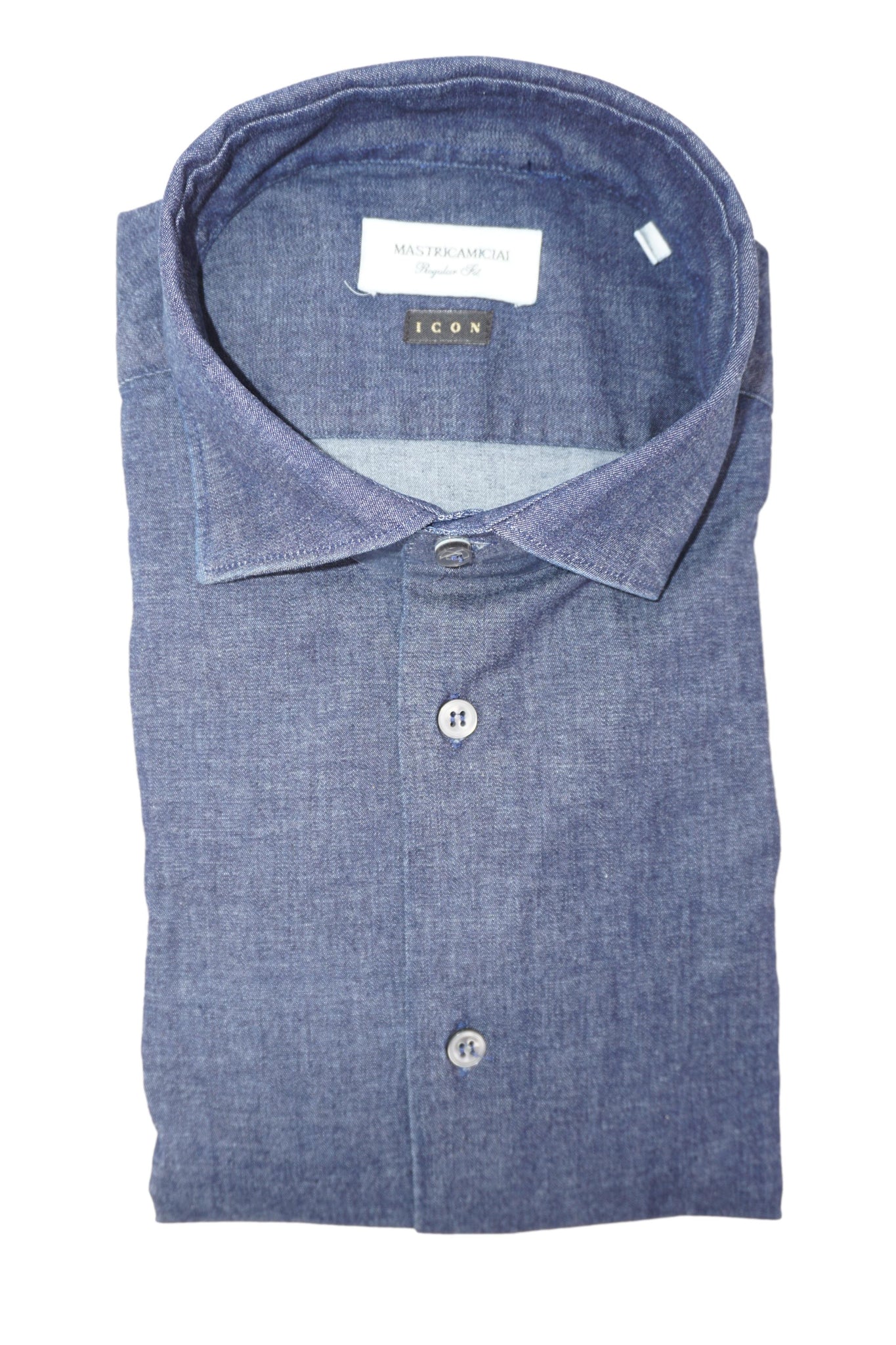Camicia in Denim Scuro / Jeans - Ideal Moda