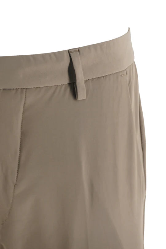 Pantalone in Tessuto Tecnico Modello Montecarlo / Beige - Ideal Moda