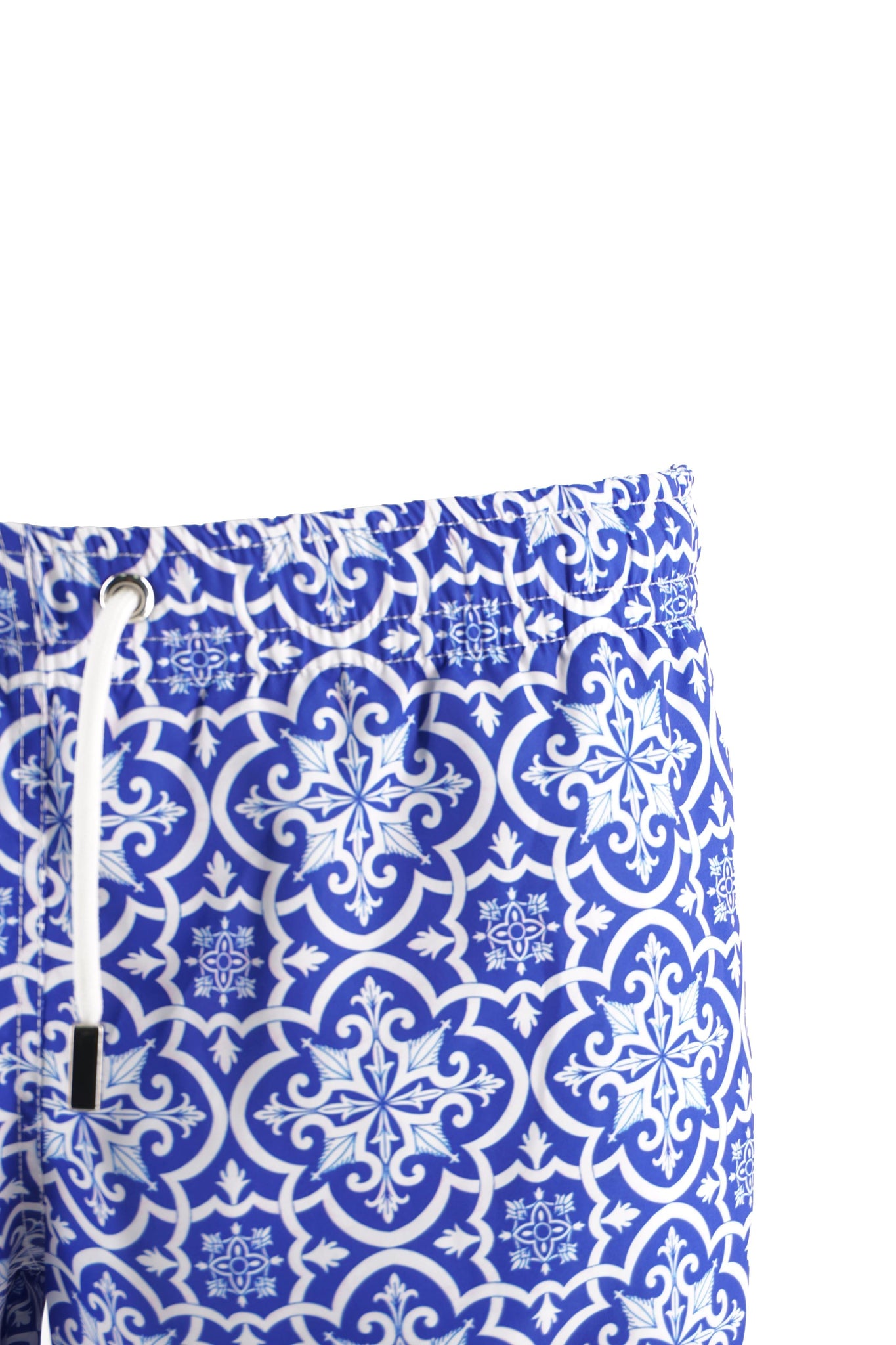 Costume da Mare con Fantasia / Bluette - Ideal Moda
