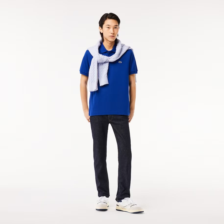 Polo 12.12 con Logo Lacoste / Blu - Ideal Moda