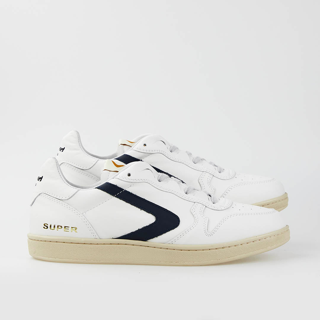 Sneaker in Pelle Super / Bianco - Ideal Moda