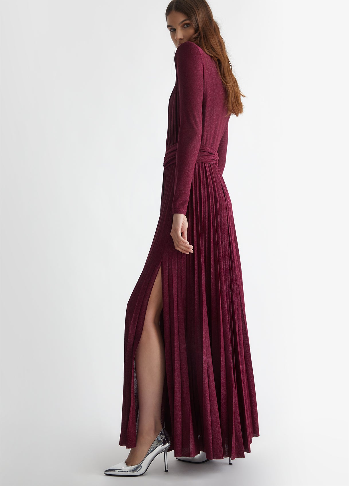Vestito da Cerimonia / Bordeaux - Ideal Moda