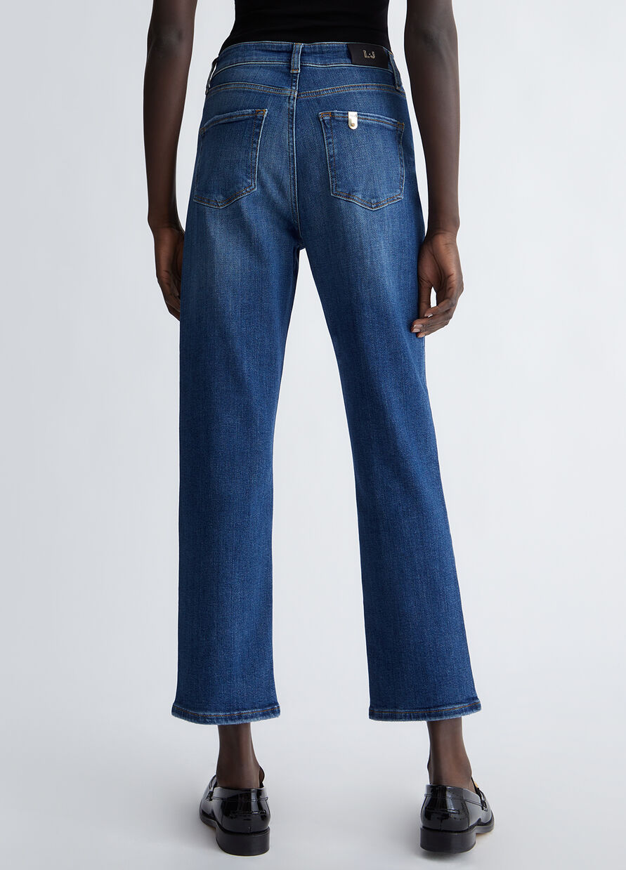 Jeans Straight Cropped / Jeans - Ideal Moda