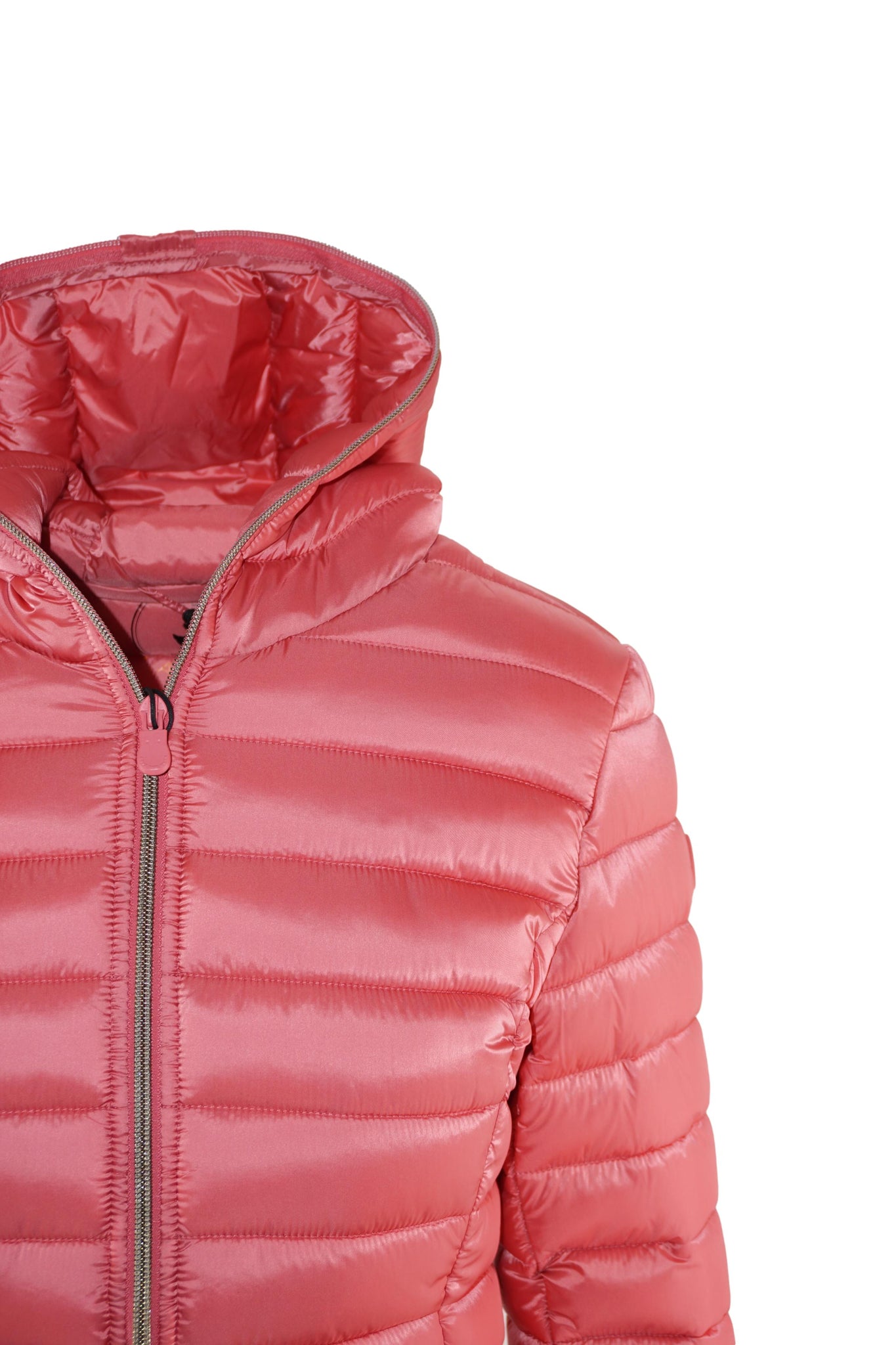 Piumino con Cappuccio Alexis / Rosa - Ideal Moda