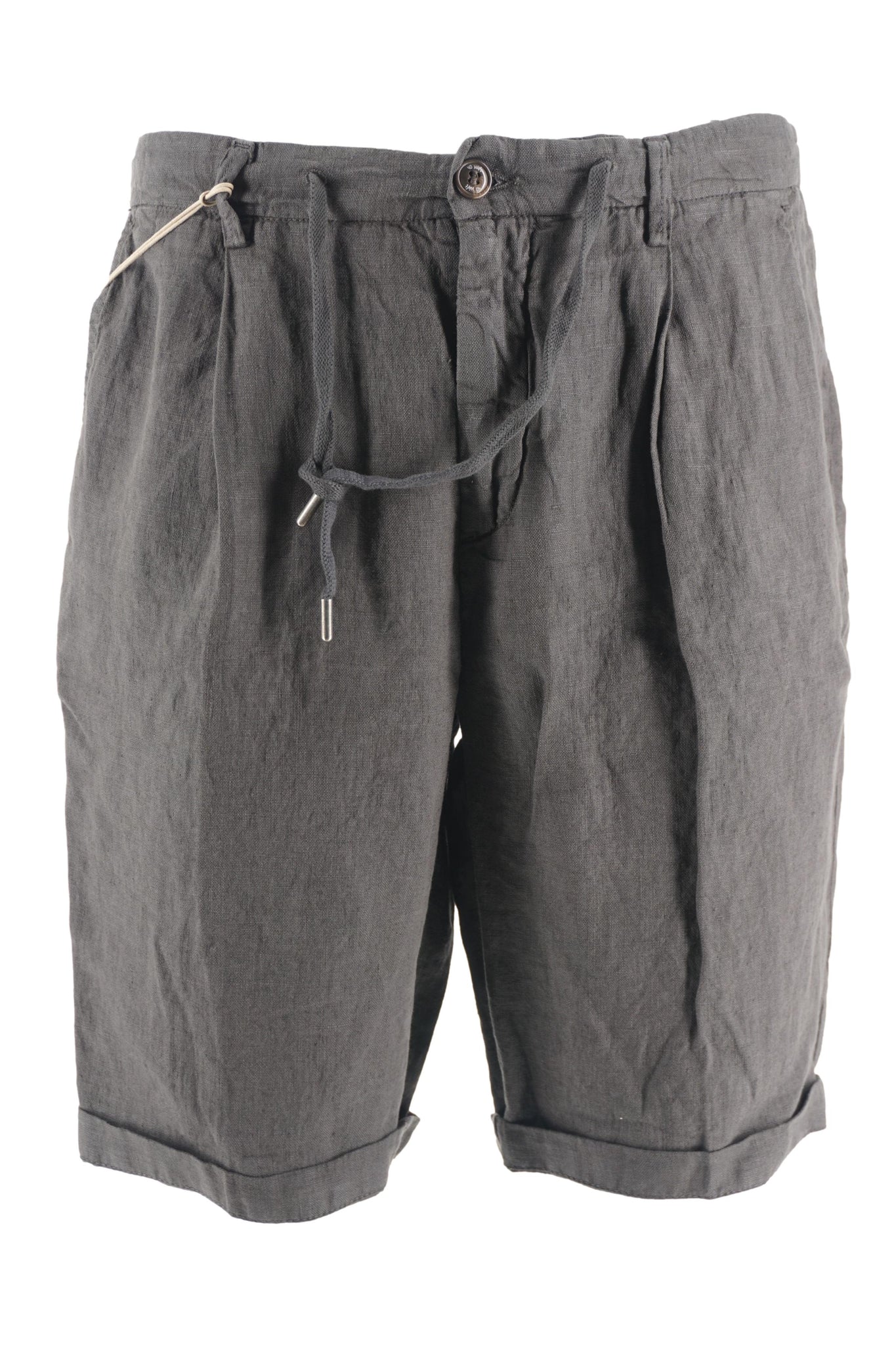 Pantaloncino in Lino Modello Coachbe / Nero - Ideal Moda
