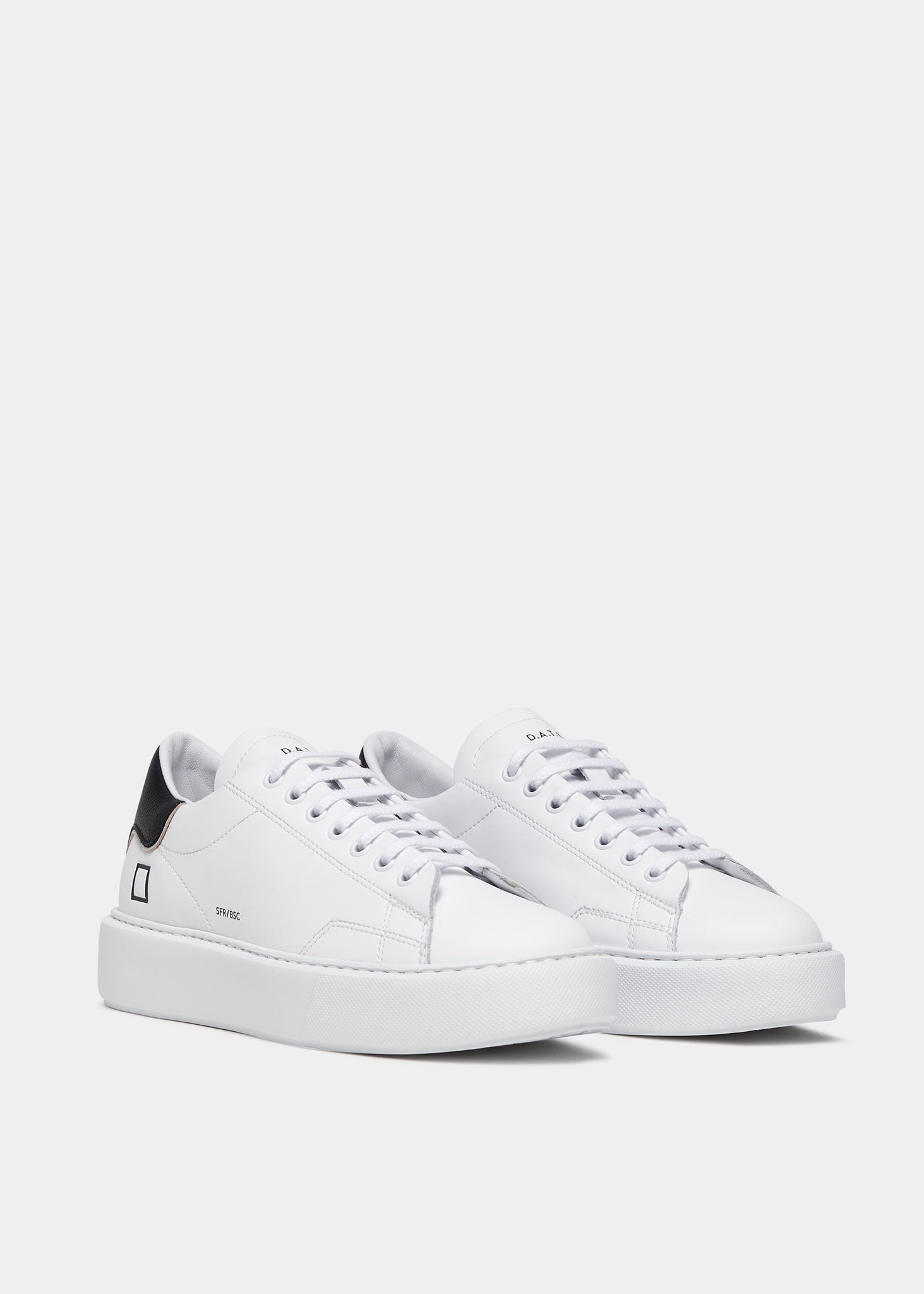 Sneaker in Pelle Sfera Basic / Bianco - Ideal Moda
