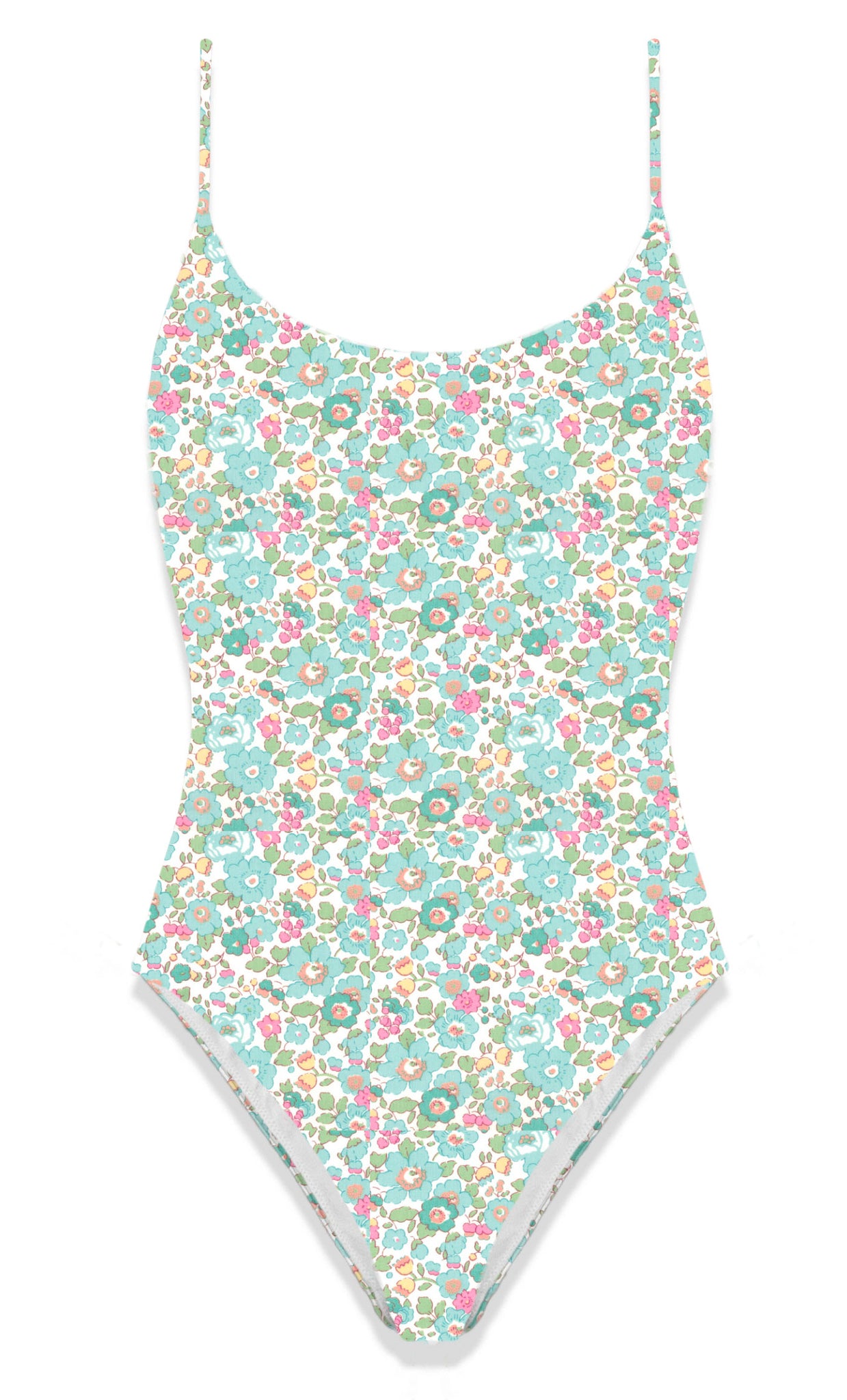 Costume Intero a Fantasia / Verde - Ideal Moda
