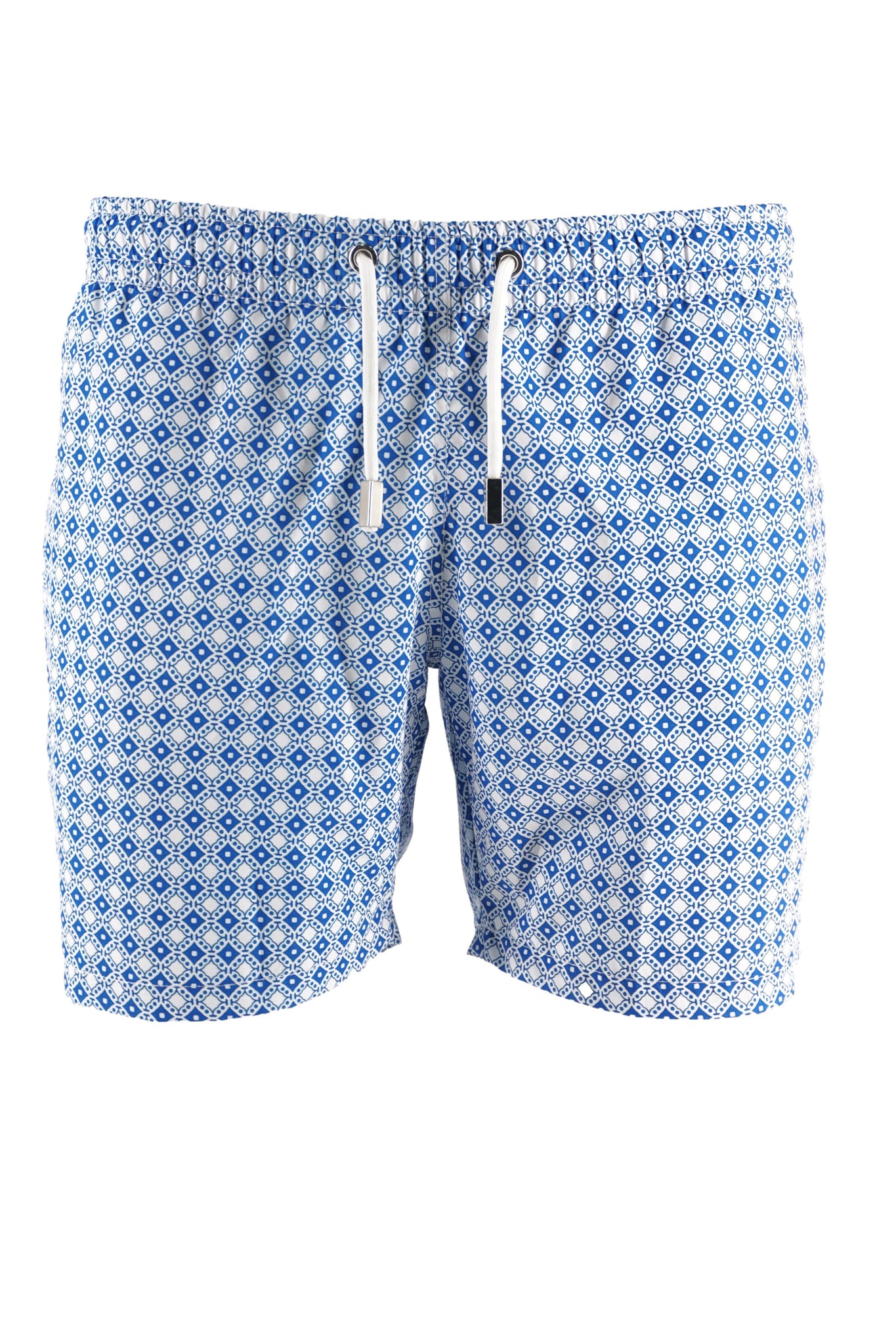 Costume da Mare con Fantasia / Bluette - Ideal Moda