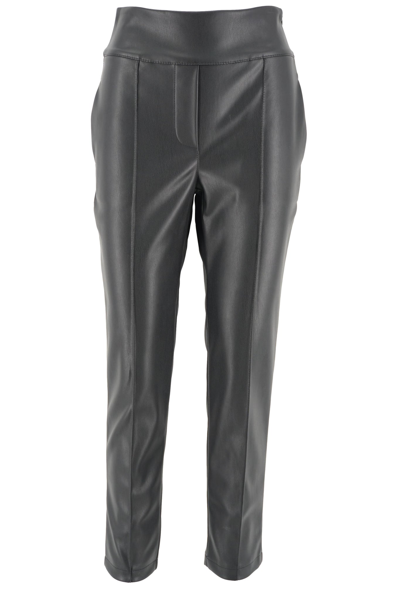 Pantalone in Ecopelle / Nero - Ideal Moda
