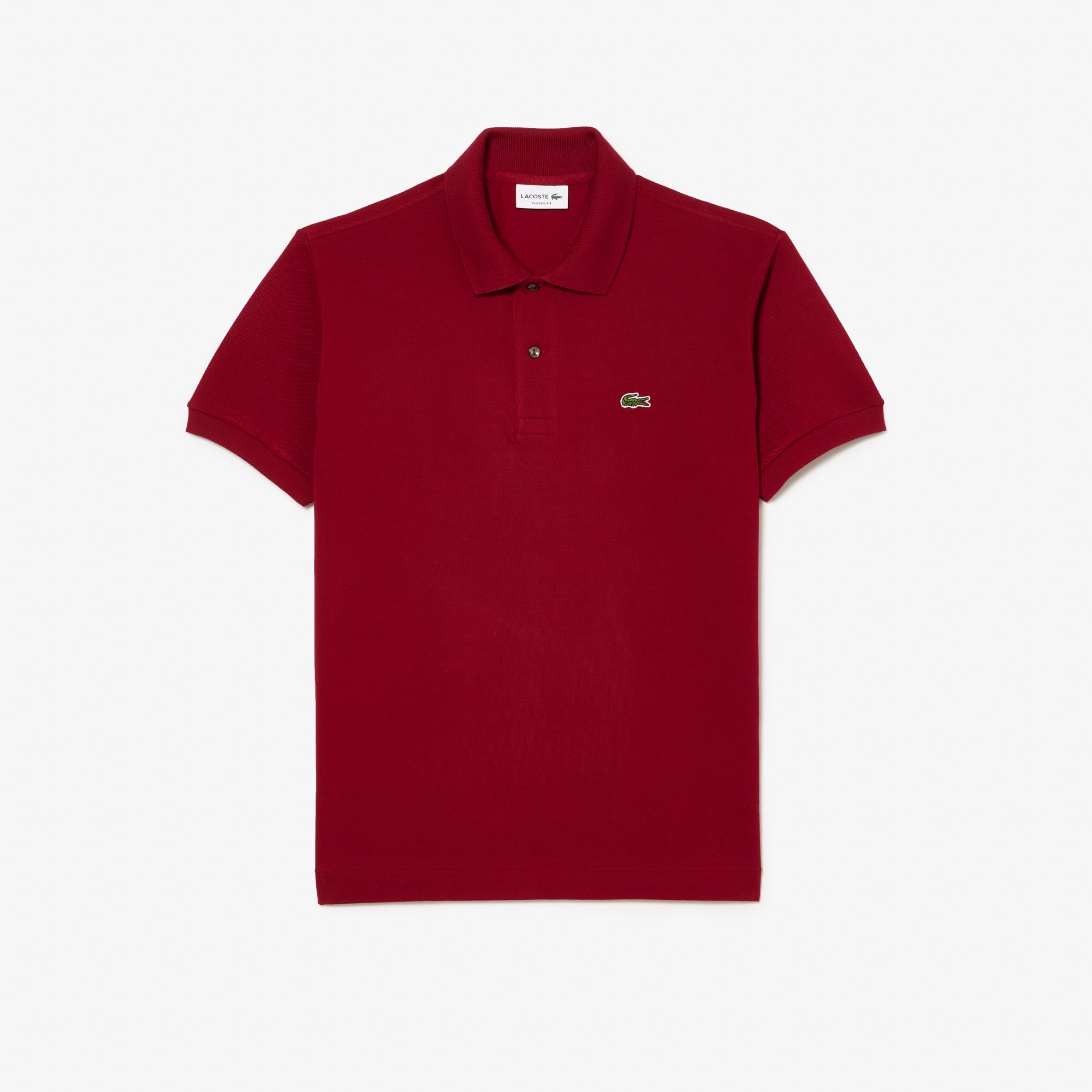 Polo 12.12 con Logo Lacoste / Bordeaux - Ideal Moda