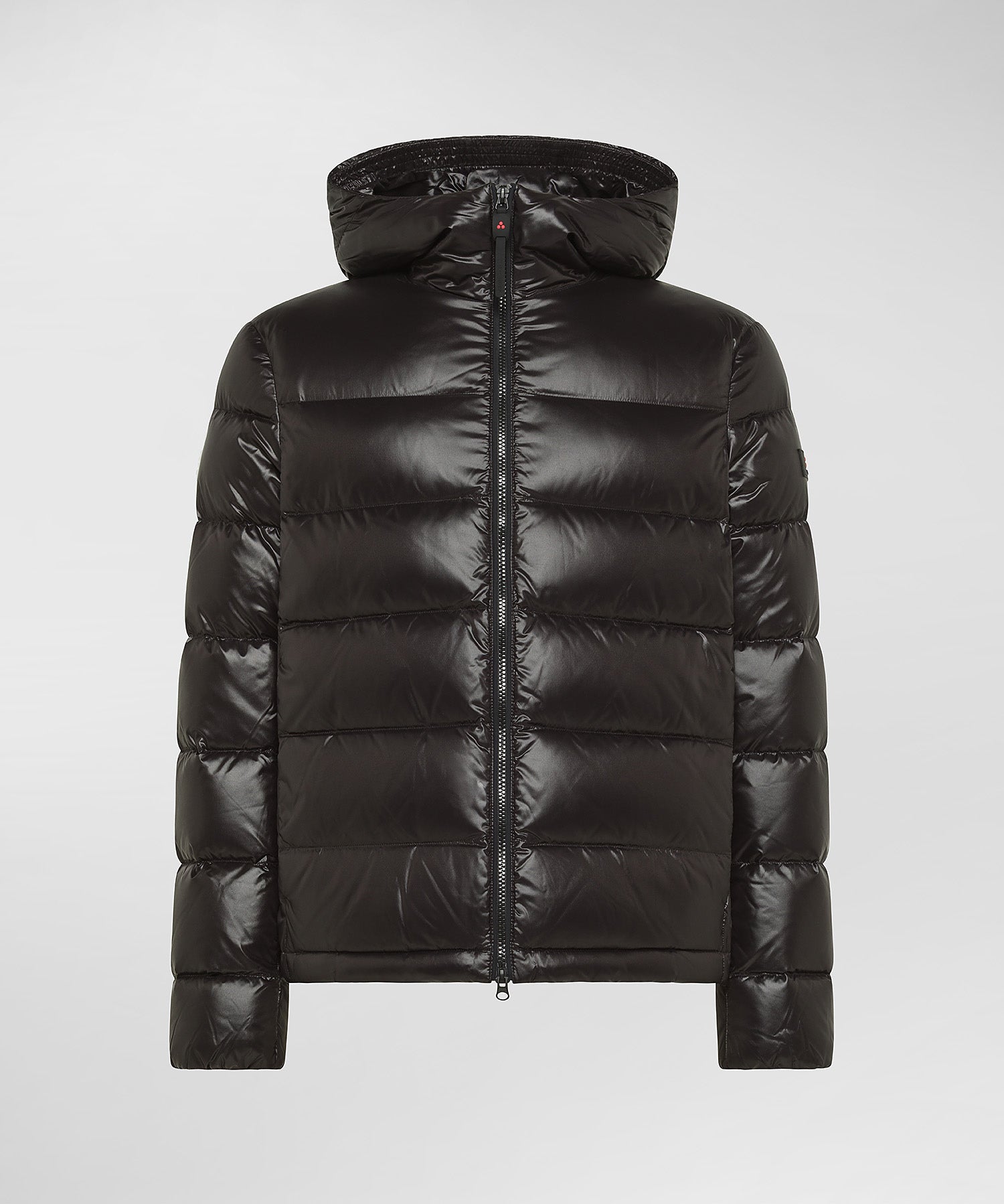 Piumino in Nylon Lucido / Nero