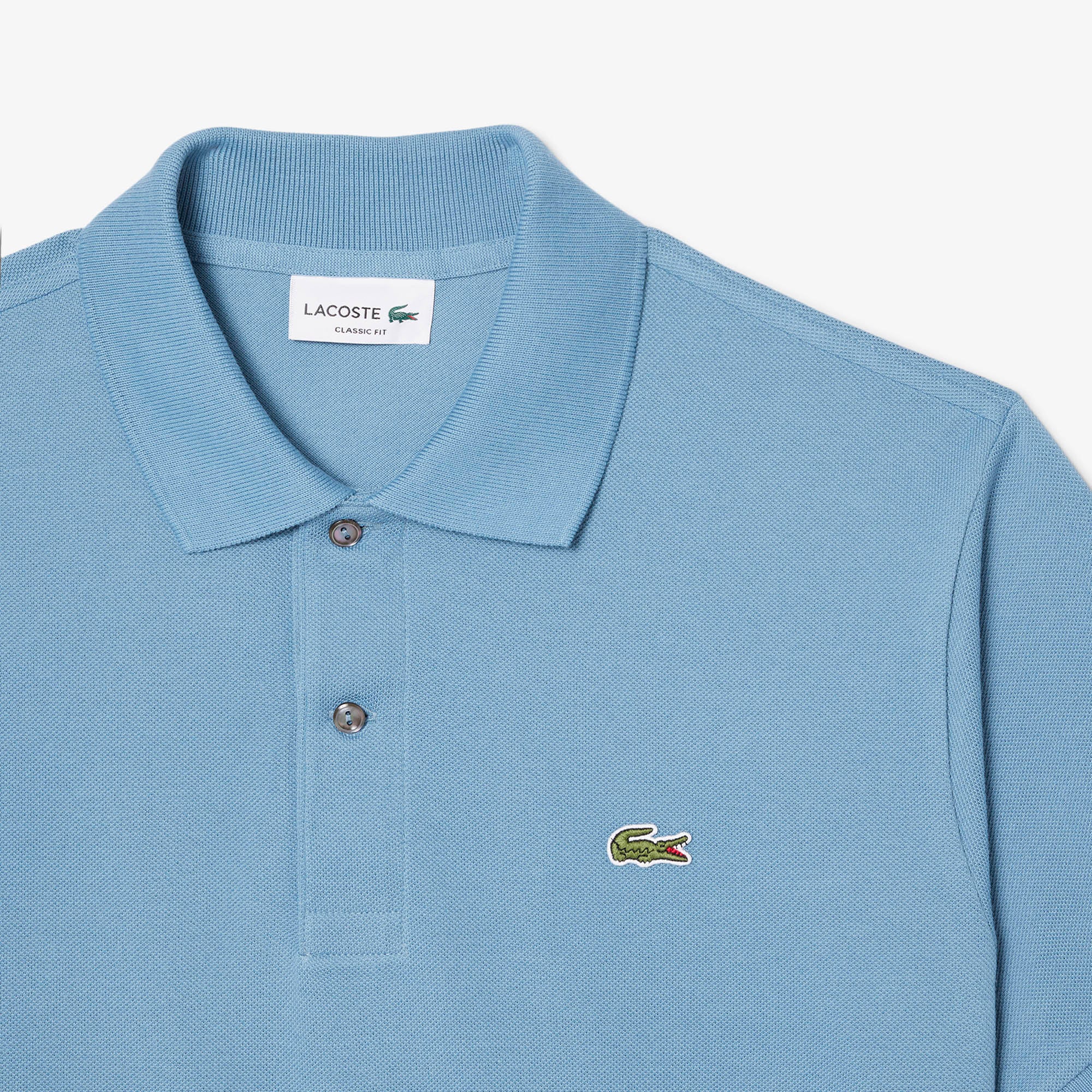 Polo 12.12 con Logo Lacoste / Azzurro - Ideal Moda