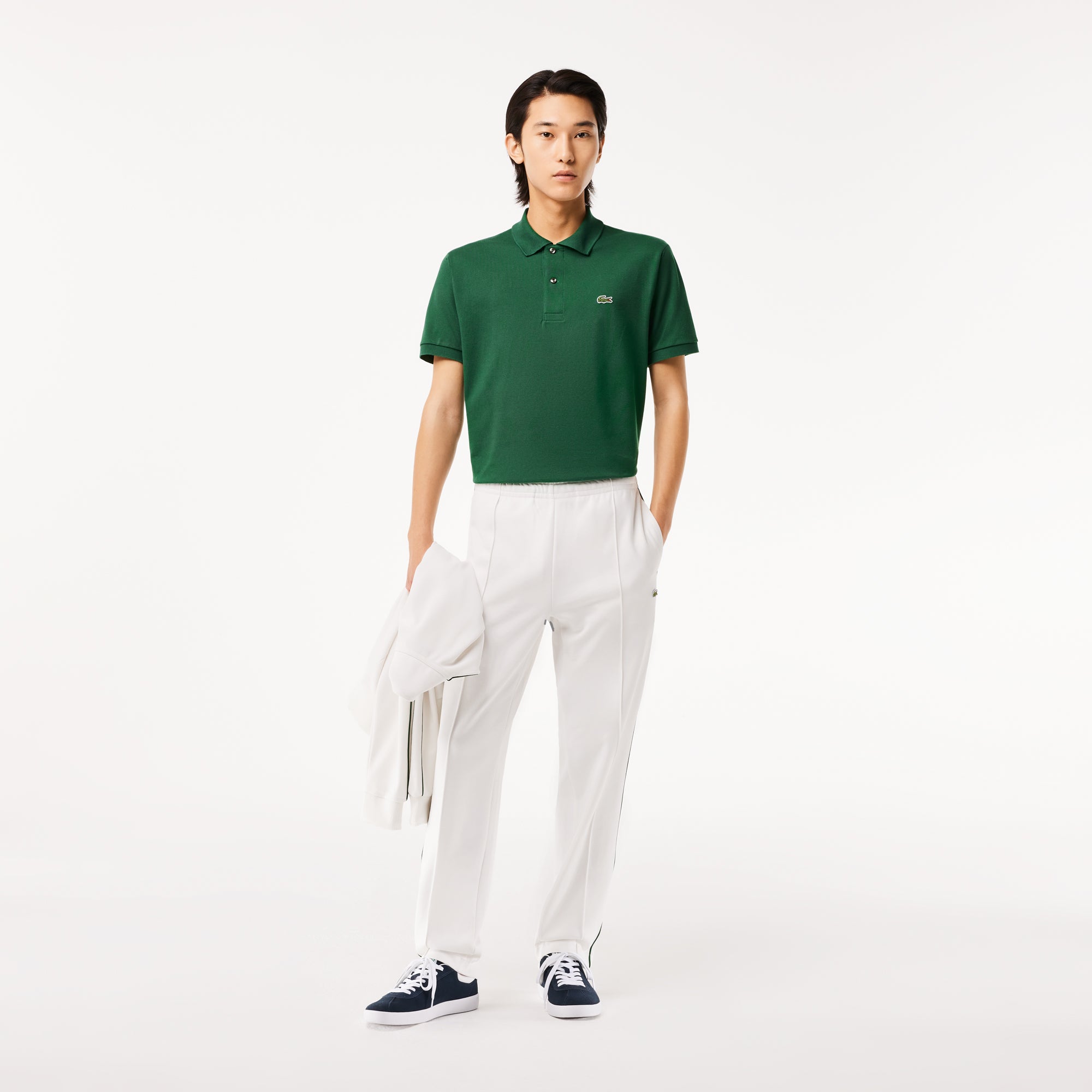 Polo 12.12 con Logo Lacoste / Verde - Ideal Moda