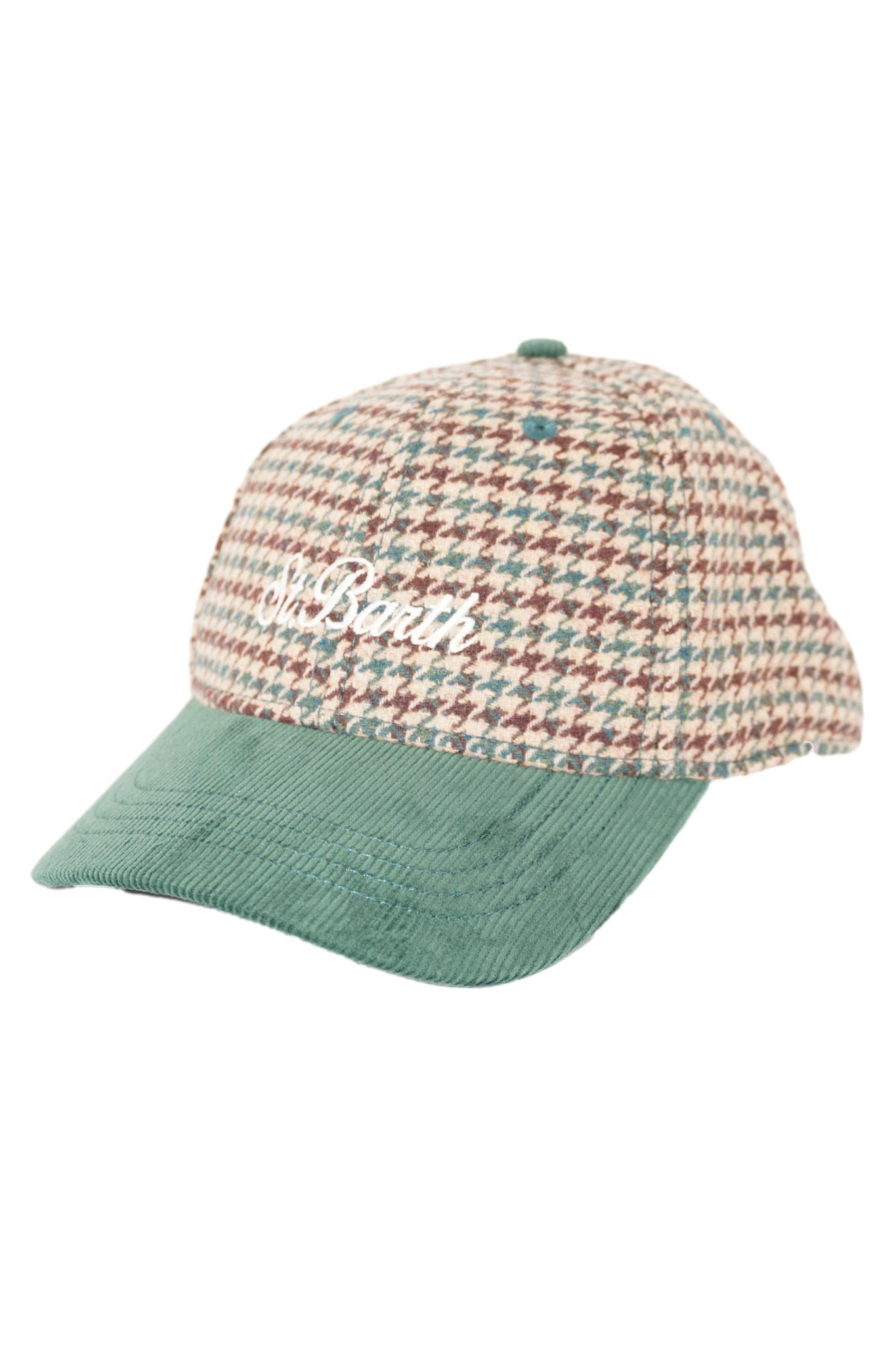 Cappello con Visiera in Lana / Verde - Ideal Moda