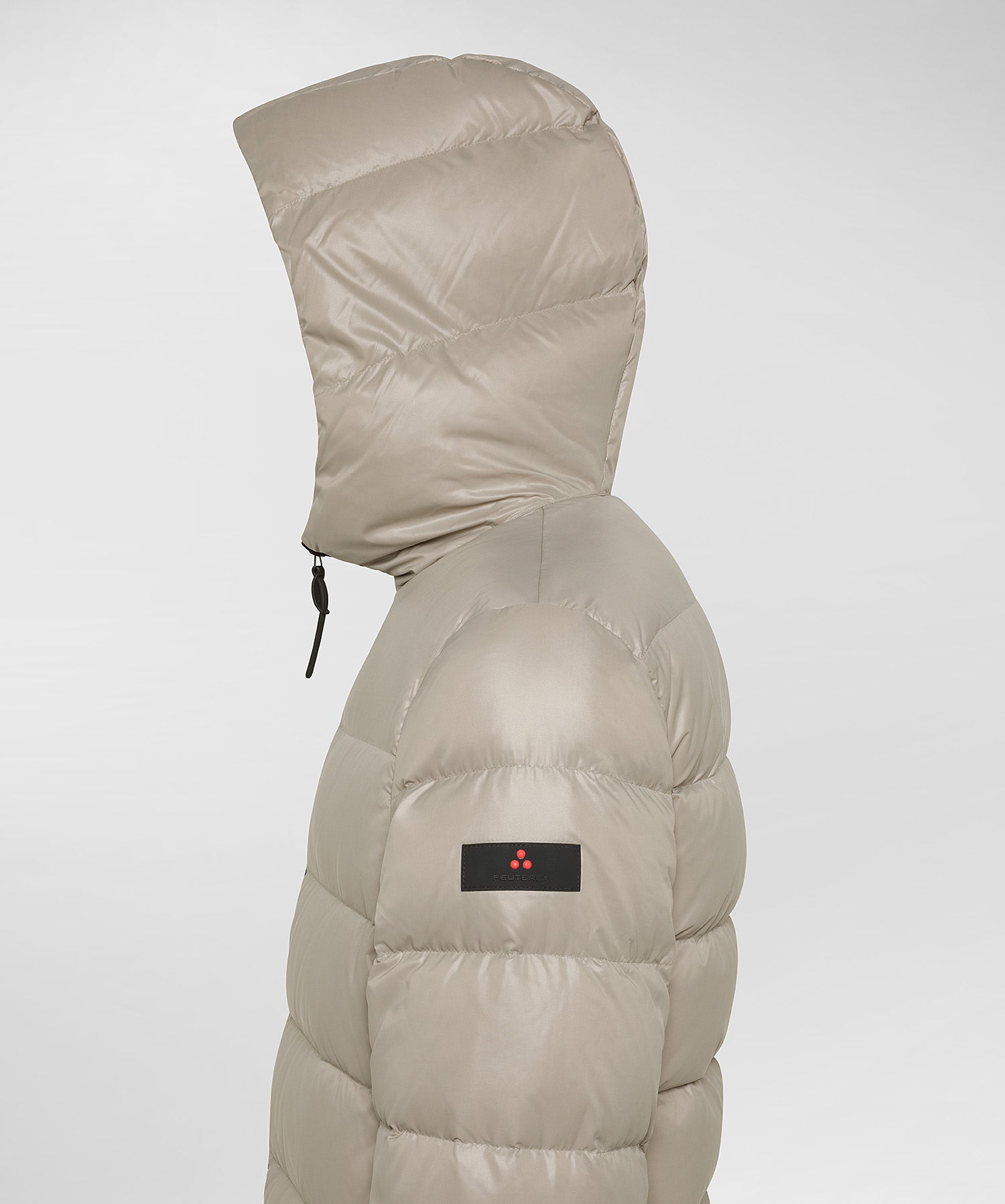 Piumino in Nylon Lucido / Grigio