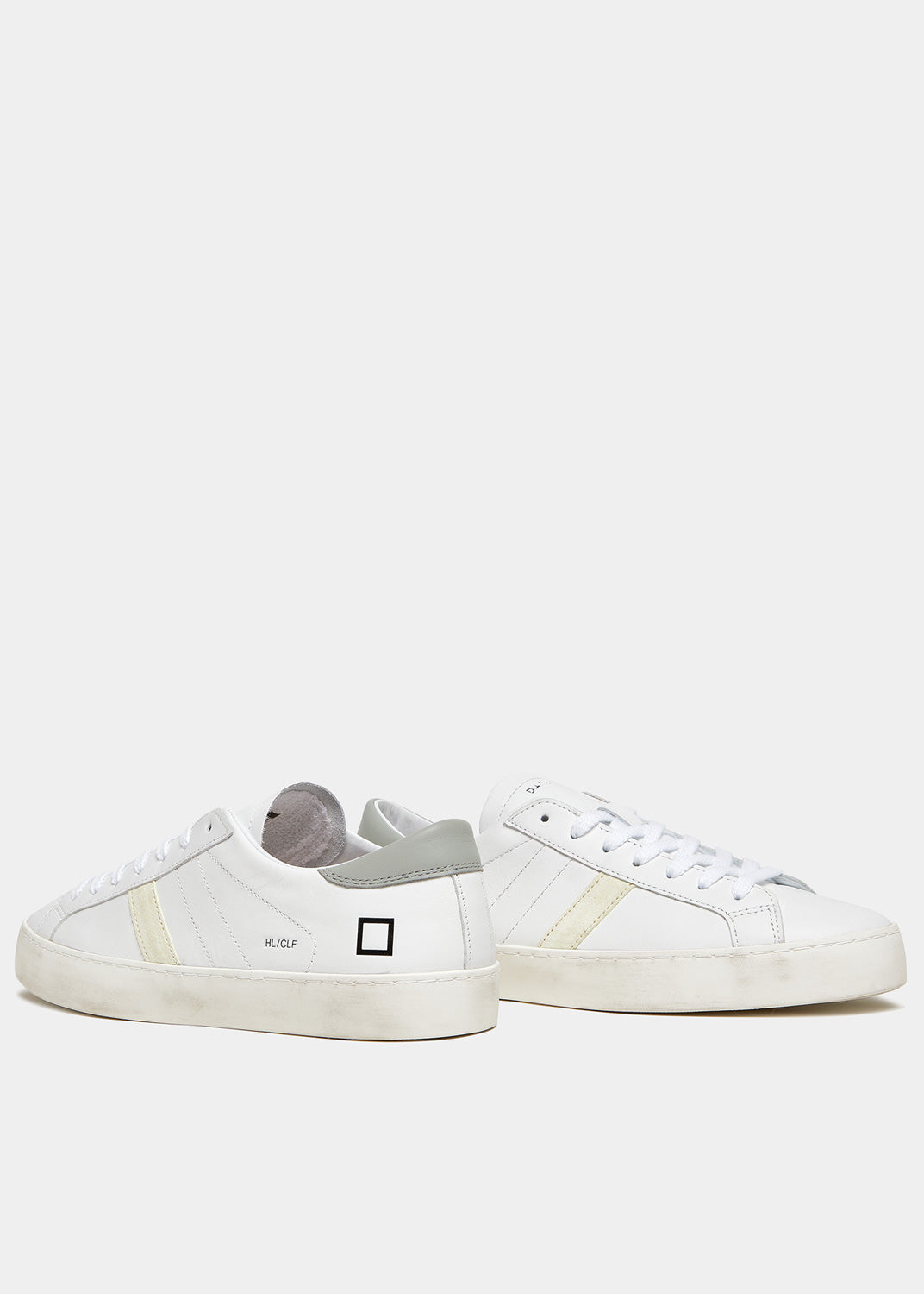 Sneaker in Pelle Hill Low Calf / Bianco - Ideal Moda