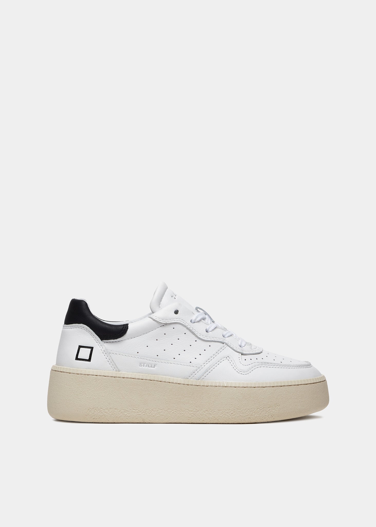 Sneaker in Pelle Step Calf / Bianco - Ideal Moda