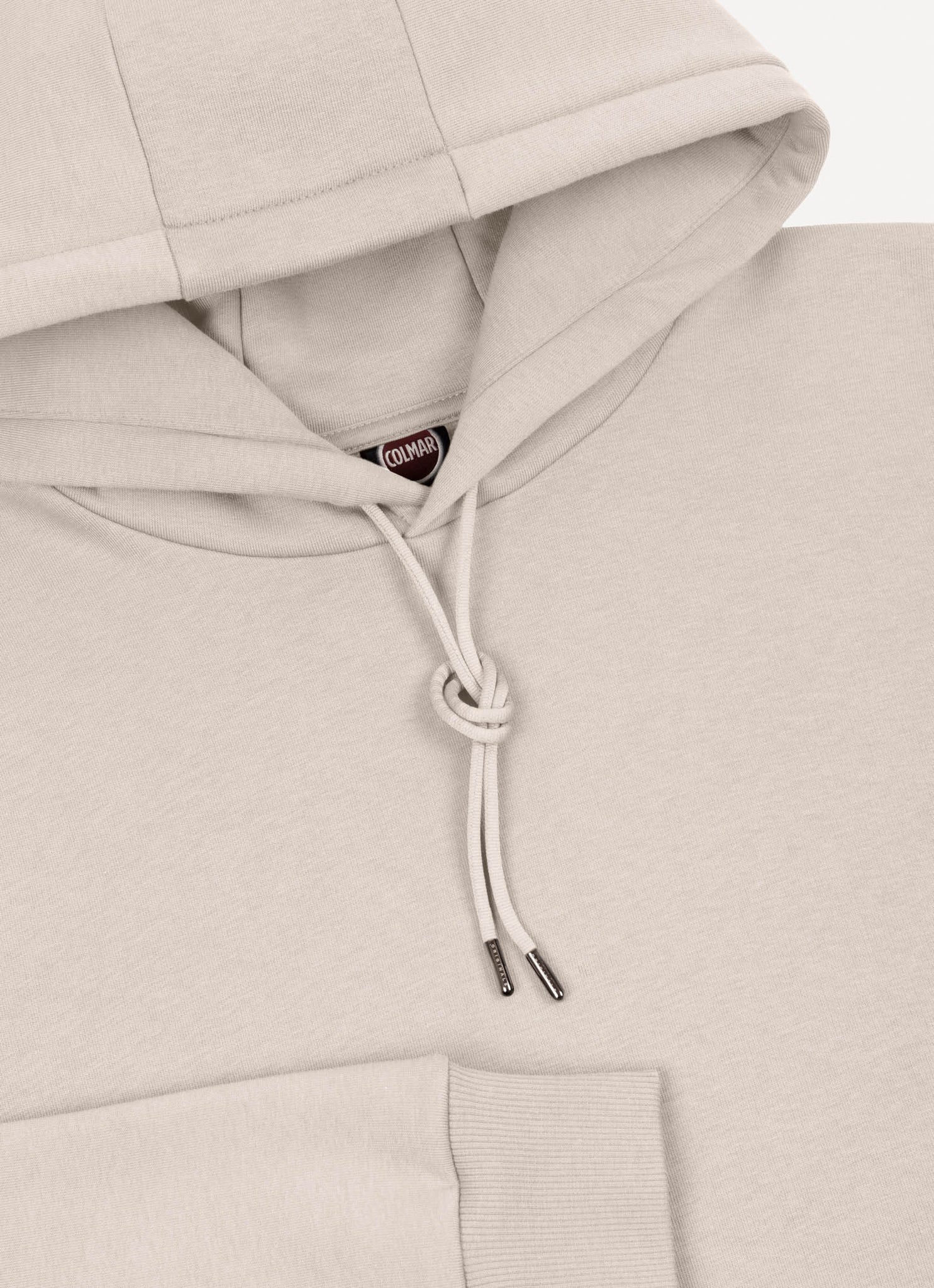 Felpa con Cappuccio in Cotone / Grigio